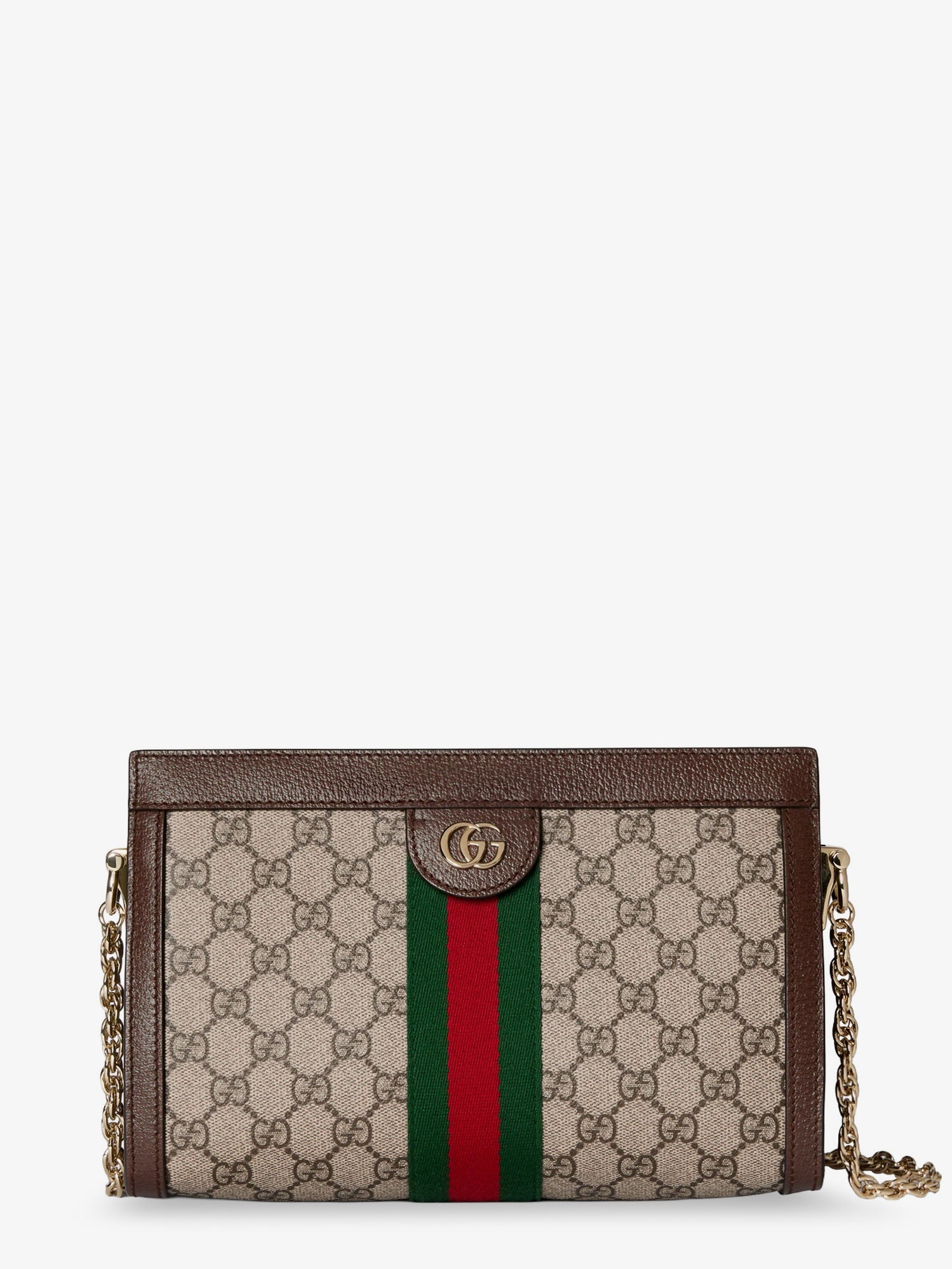 Gucci Coated Canvas Ophidia Shoulder Bag