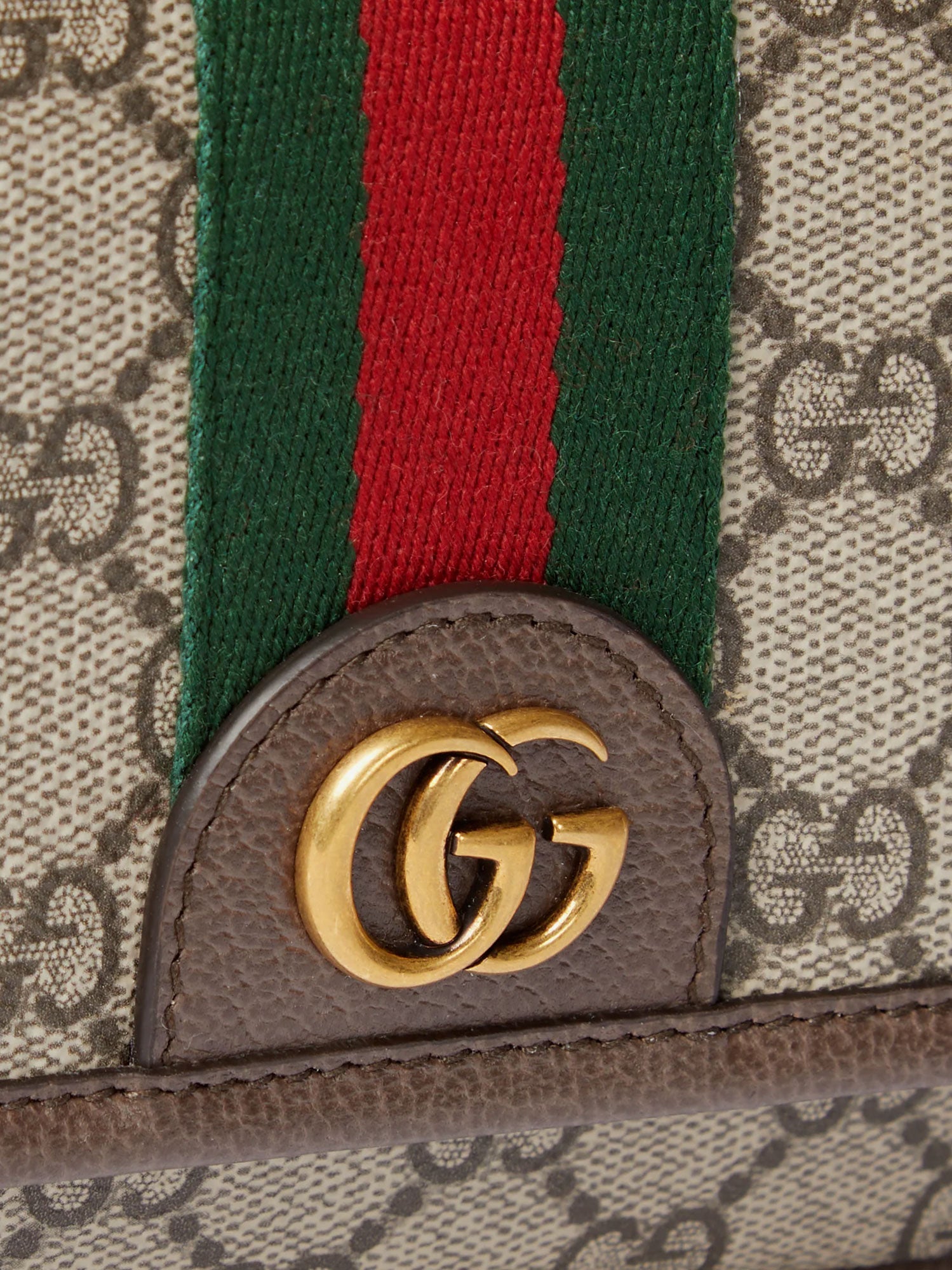Gucci Mini Ophidia Gg Fabric Crossbody Bag