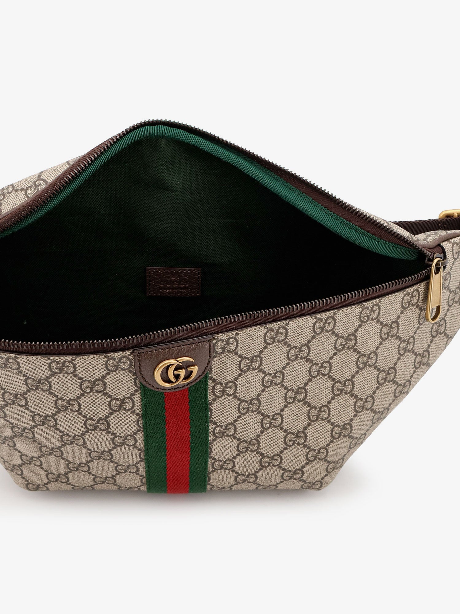 Gucci Ophidia Gg Coated Canvas Belt Bag