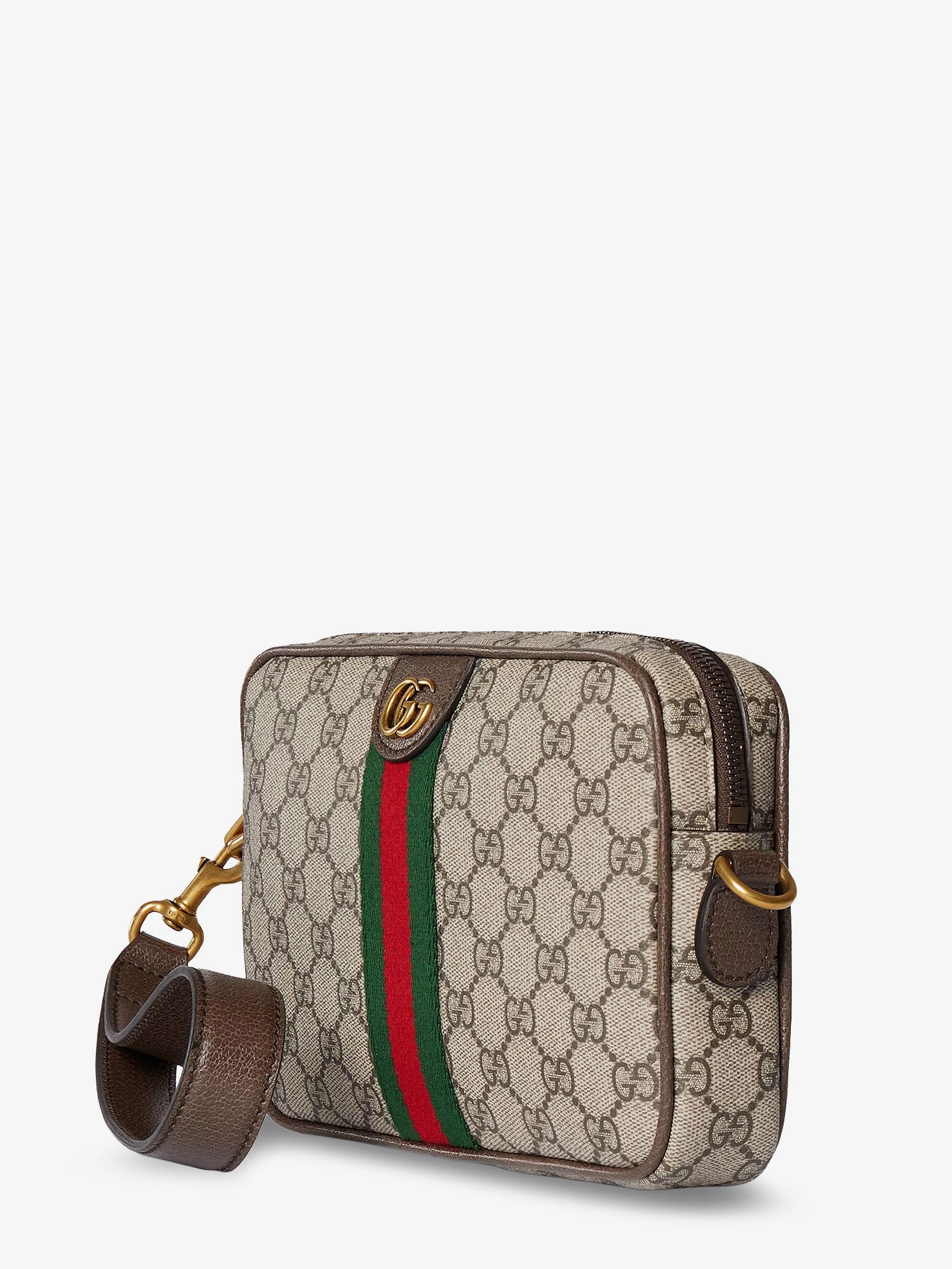 Gucci Ophidia Gg Supreme Fabric Crossbody Bag