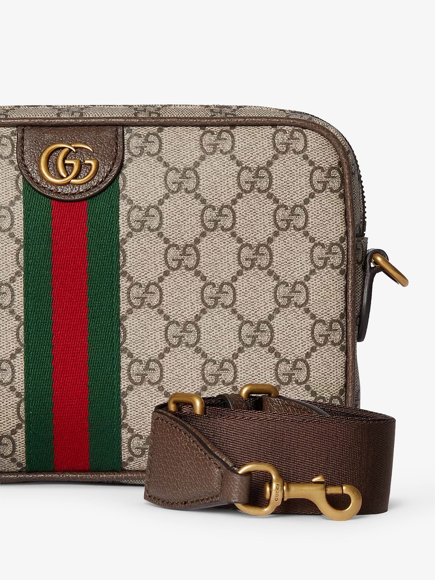 Gucci Ophidia Gg Supreme Fabric Crossbody Bag