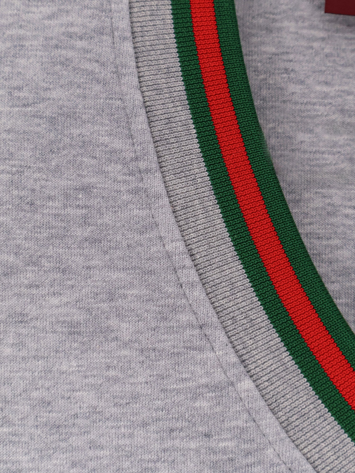 Gucci Cotton Sweatshirt With Web Detail