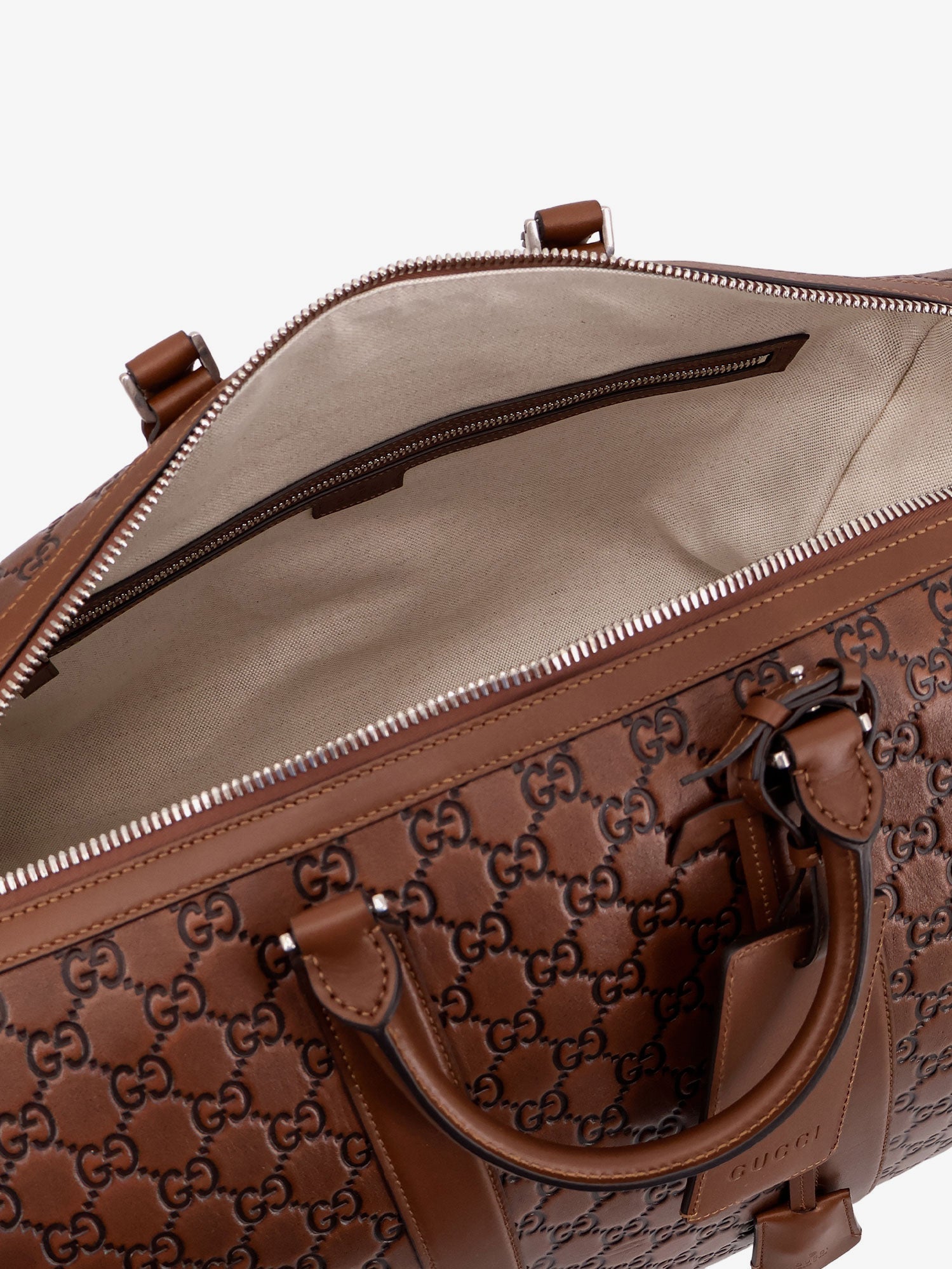 Gucci Gg Emblem Duffle Bag