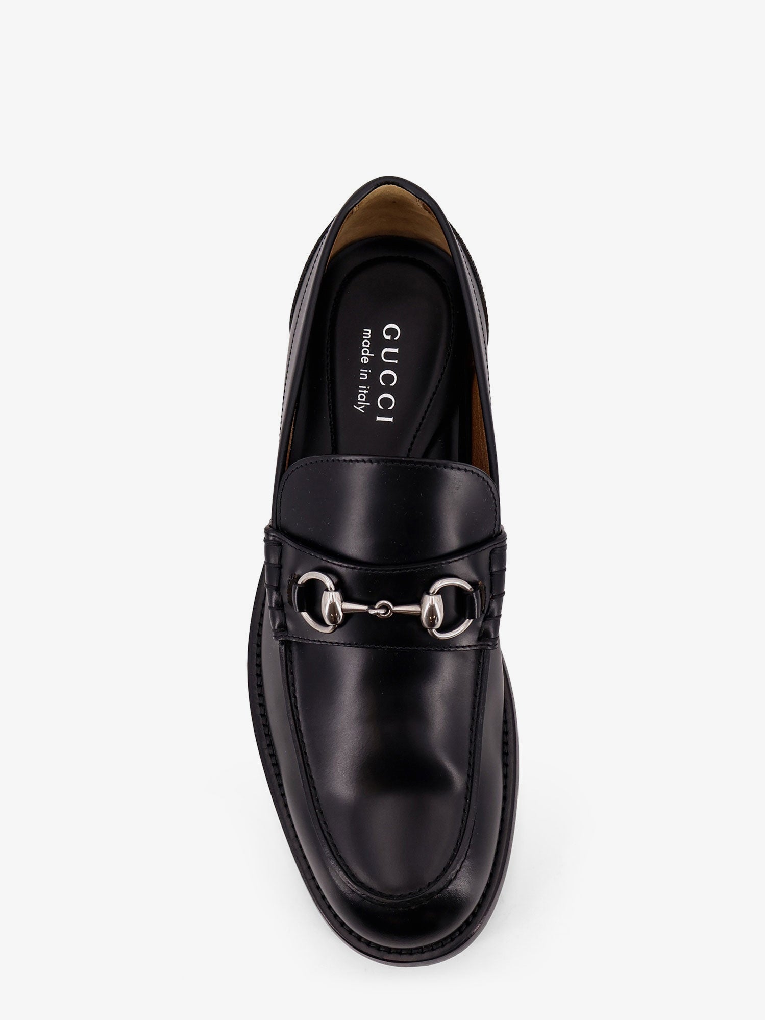 Gucci Leather Loafer With Horsebit Detail