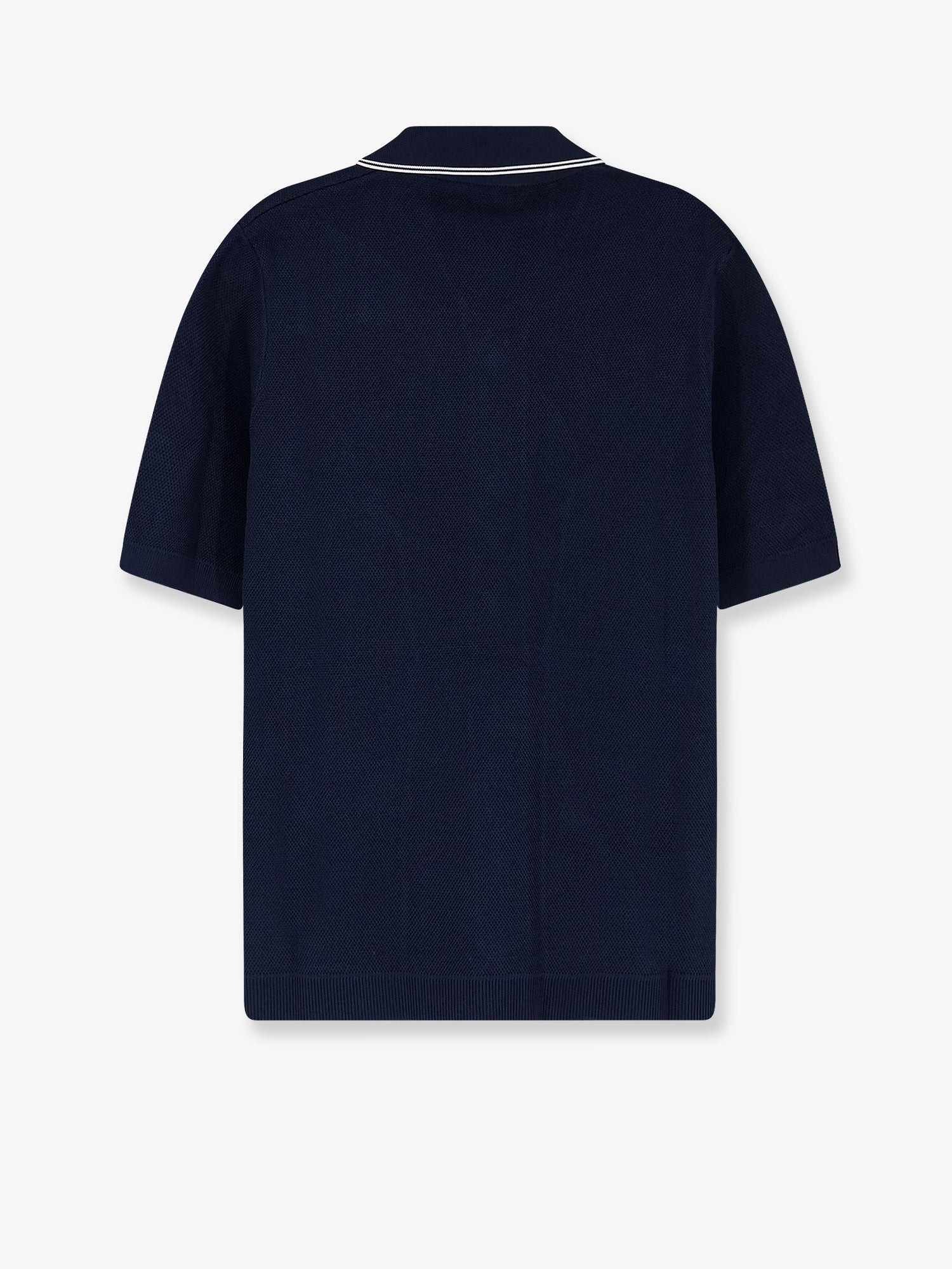 Gucci Viscose Blend Polo Shirt With Front Horsebit Embroidery