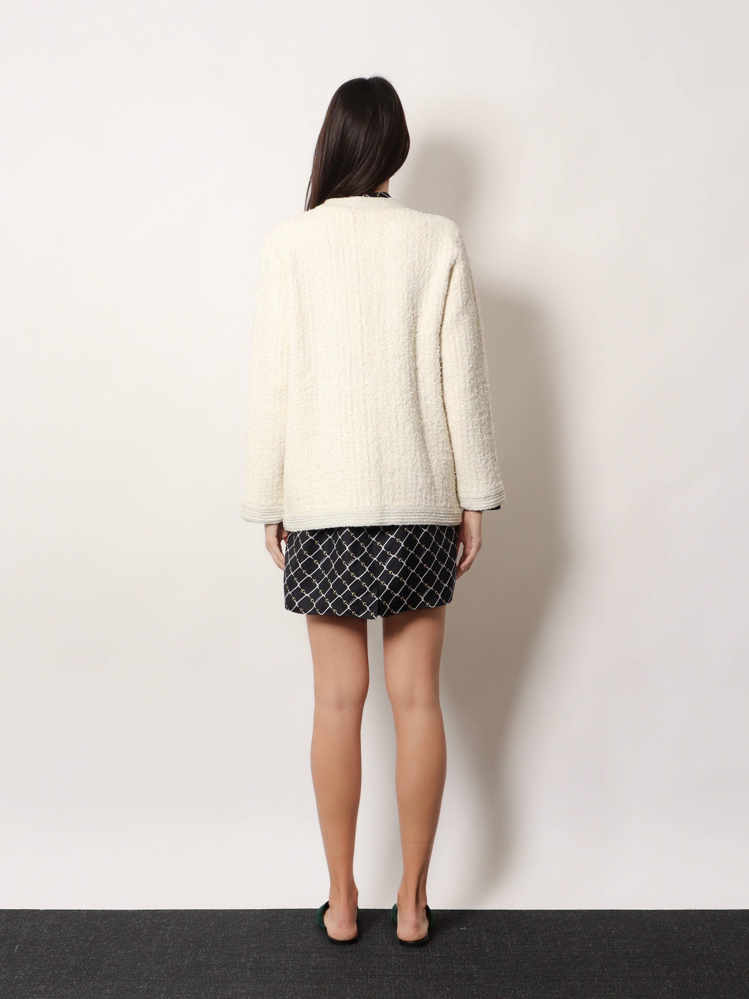 Gucci Wool And Cotton Blend Cardigan