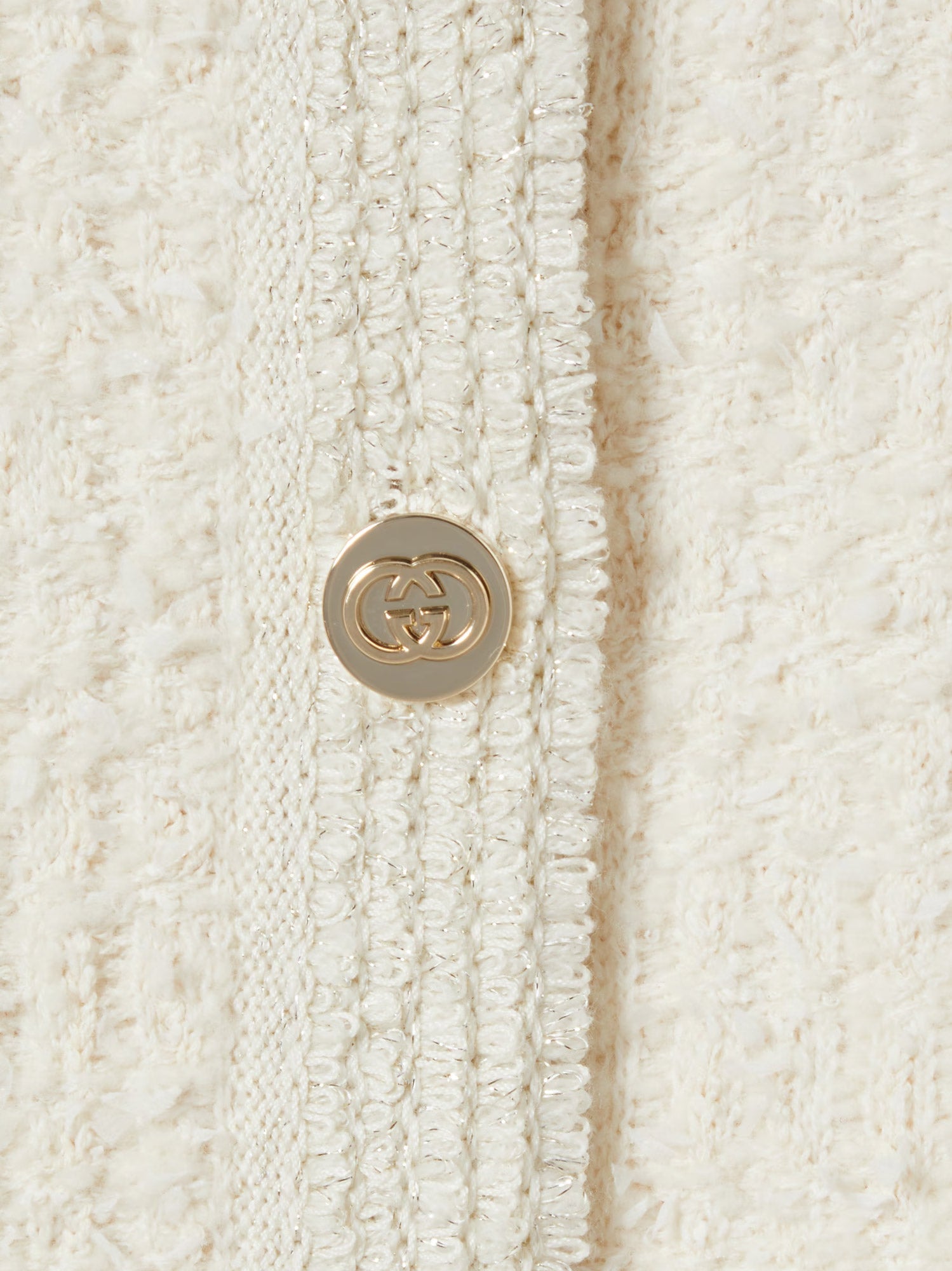 Gucci Wool And Cotton Blend Cardigan