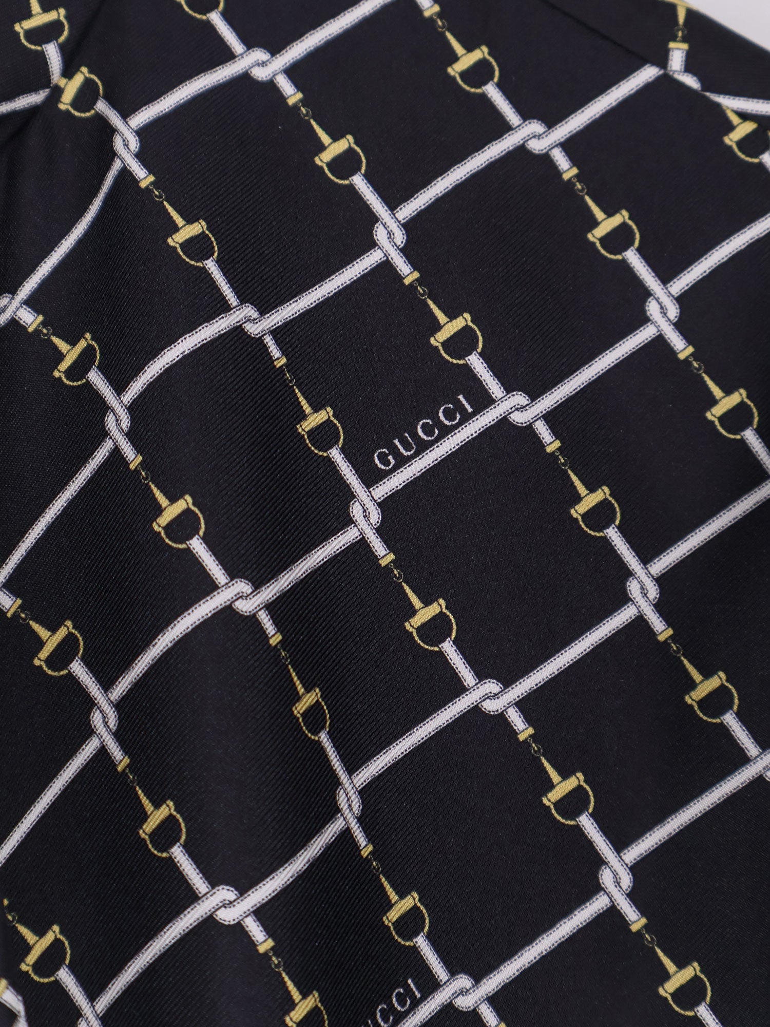 Gucci Short Silk Twill Dress