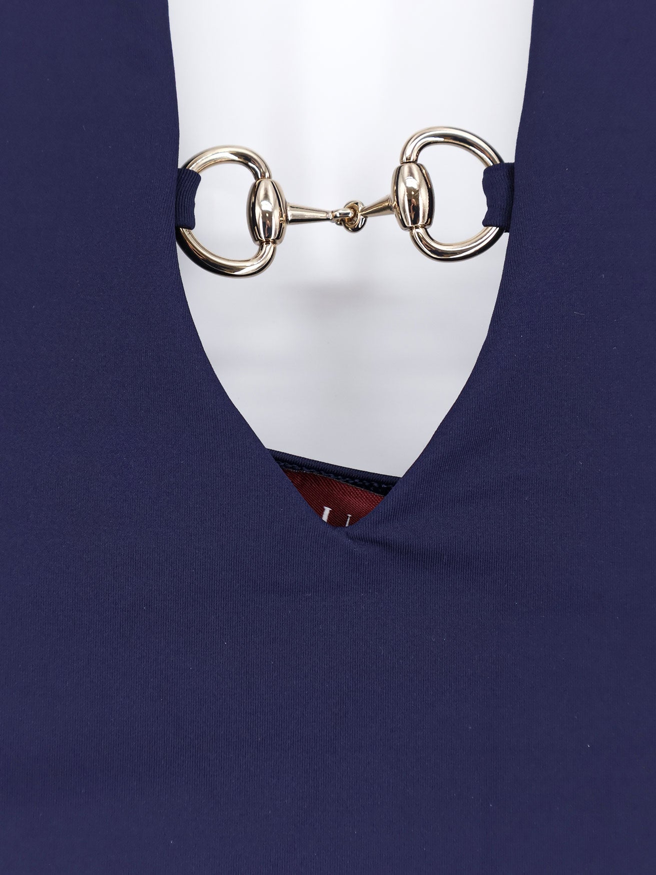 Gucci One-piece Swimsuit With Horsebit Details