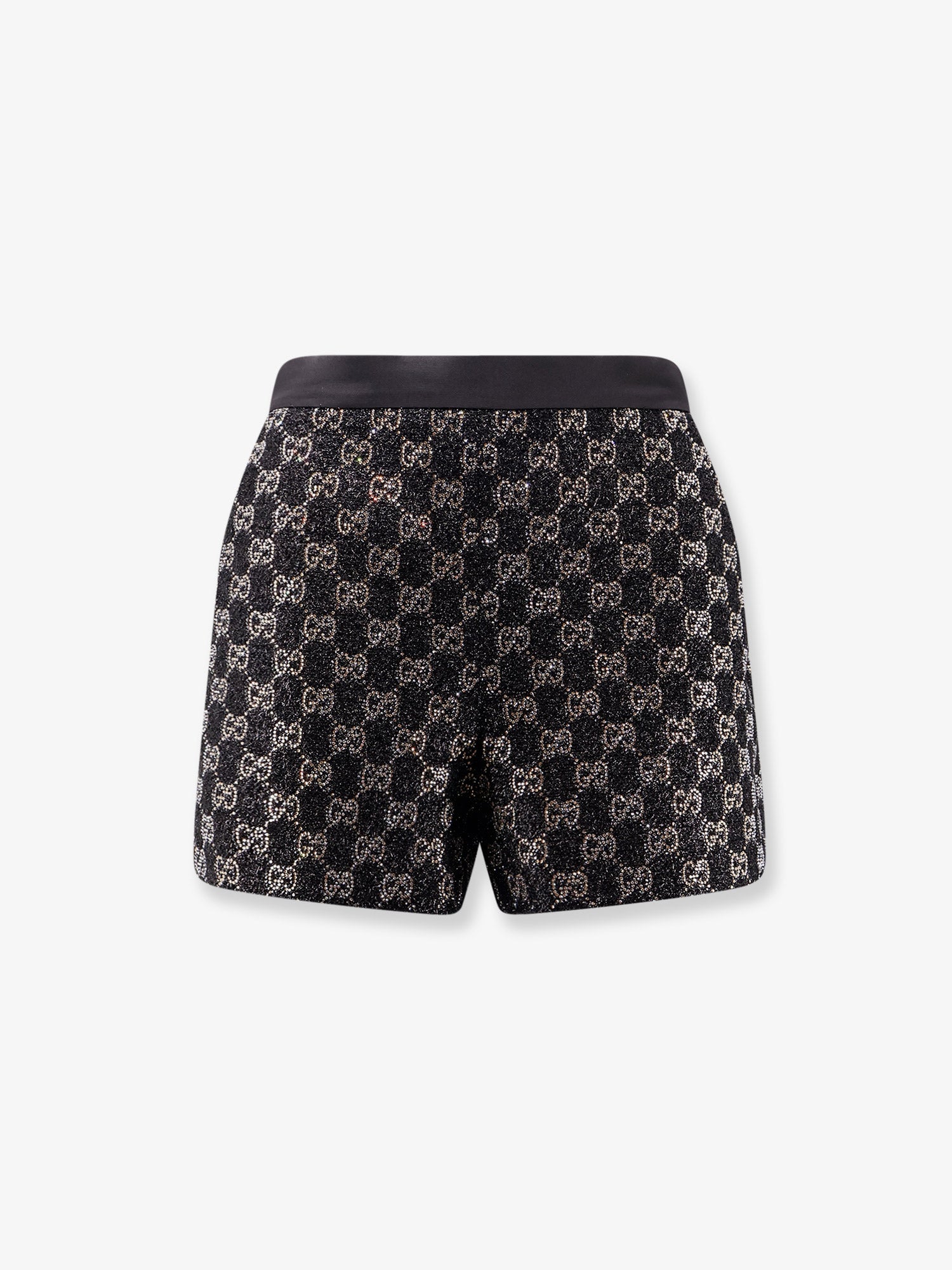Gucci Lightweight Lamé Wool Tweed Shorts