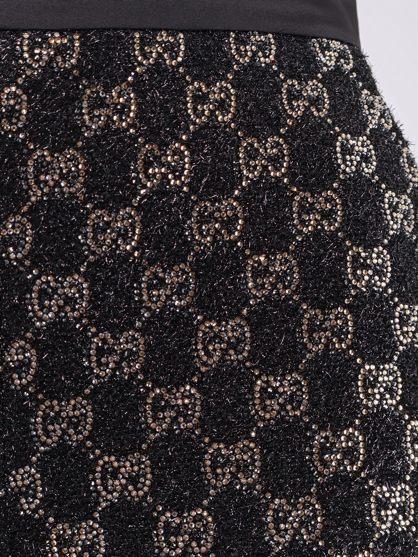 Gucci Lightweight Lamé Wool Tweed Shorts