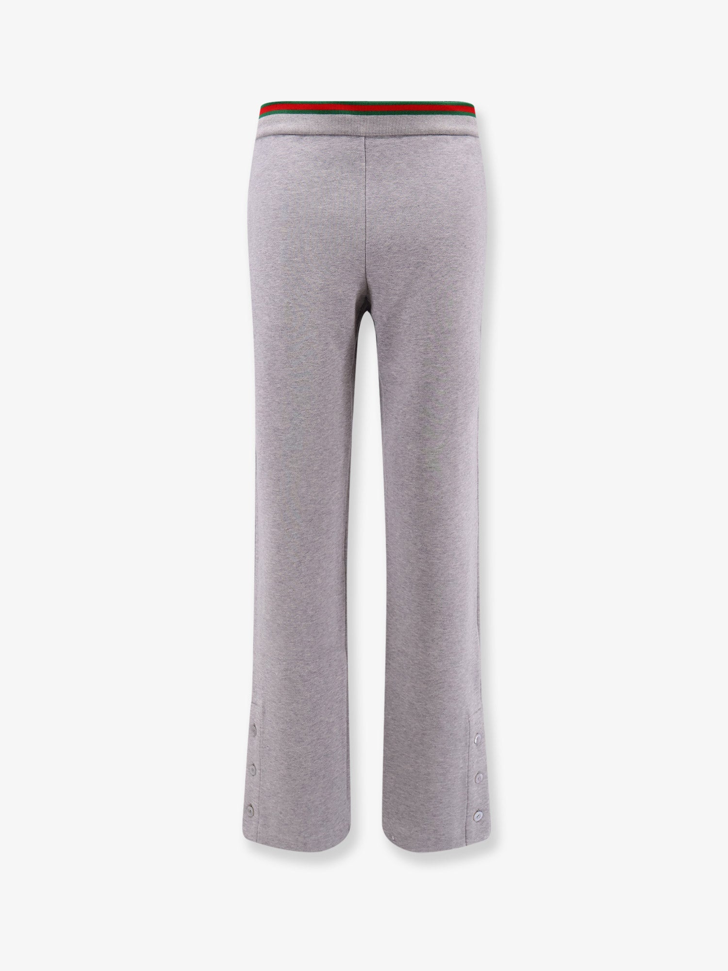 Gucci Cotton Blend Trouser With Web Detail