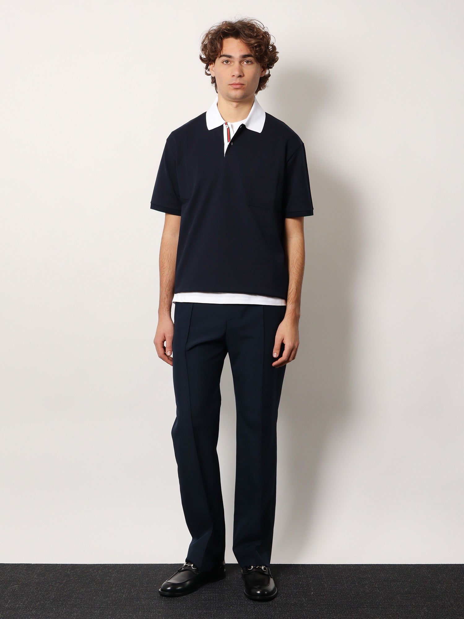 Gucci Cotton Piquet Polo Shirt