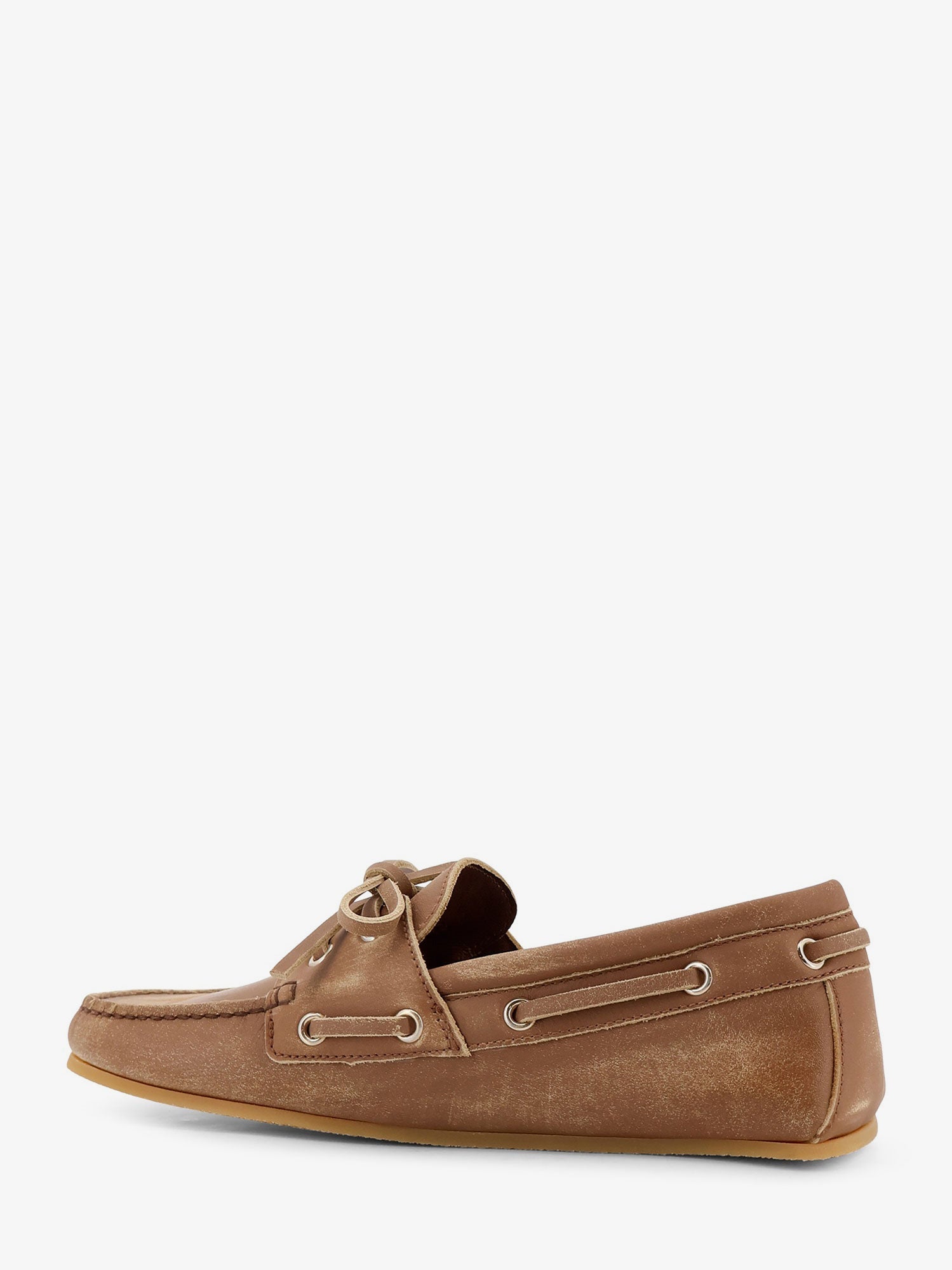 Gucci Suede Loafers With A Faded Effect