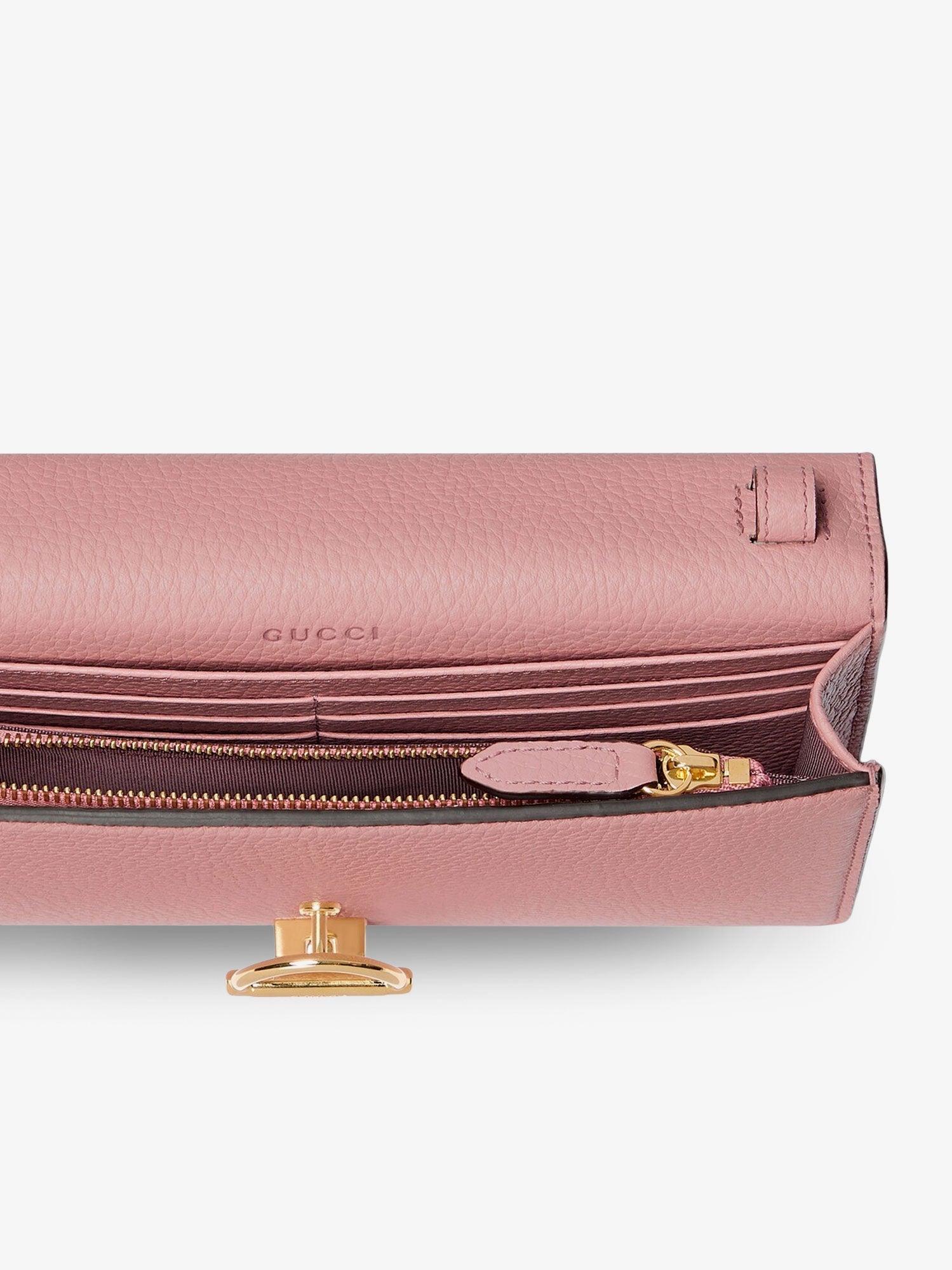 Gucci Gucci Half Horsebit Leather Crossbody Bag