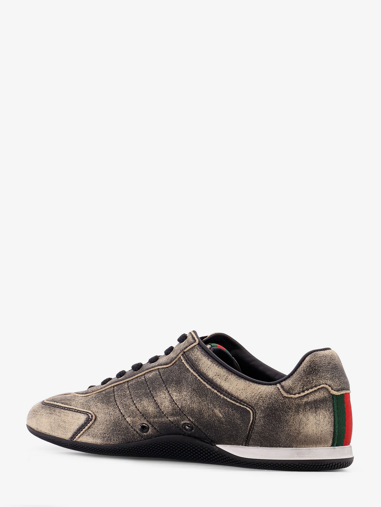 Gucci Gucci Shift Délavé Leather Sneakers