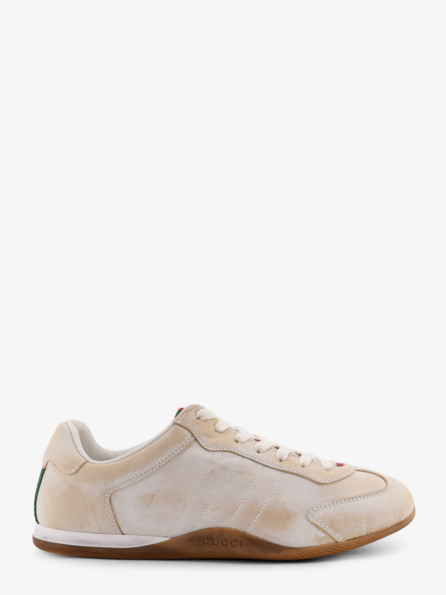Gucci Gucci Shift Faded Leather Sneakers