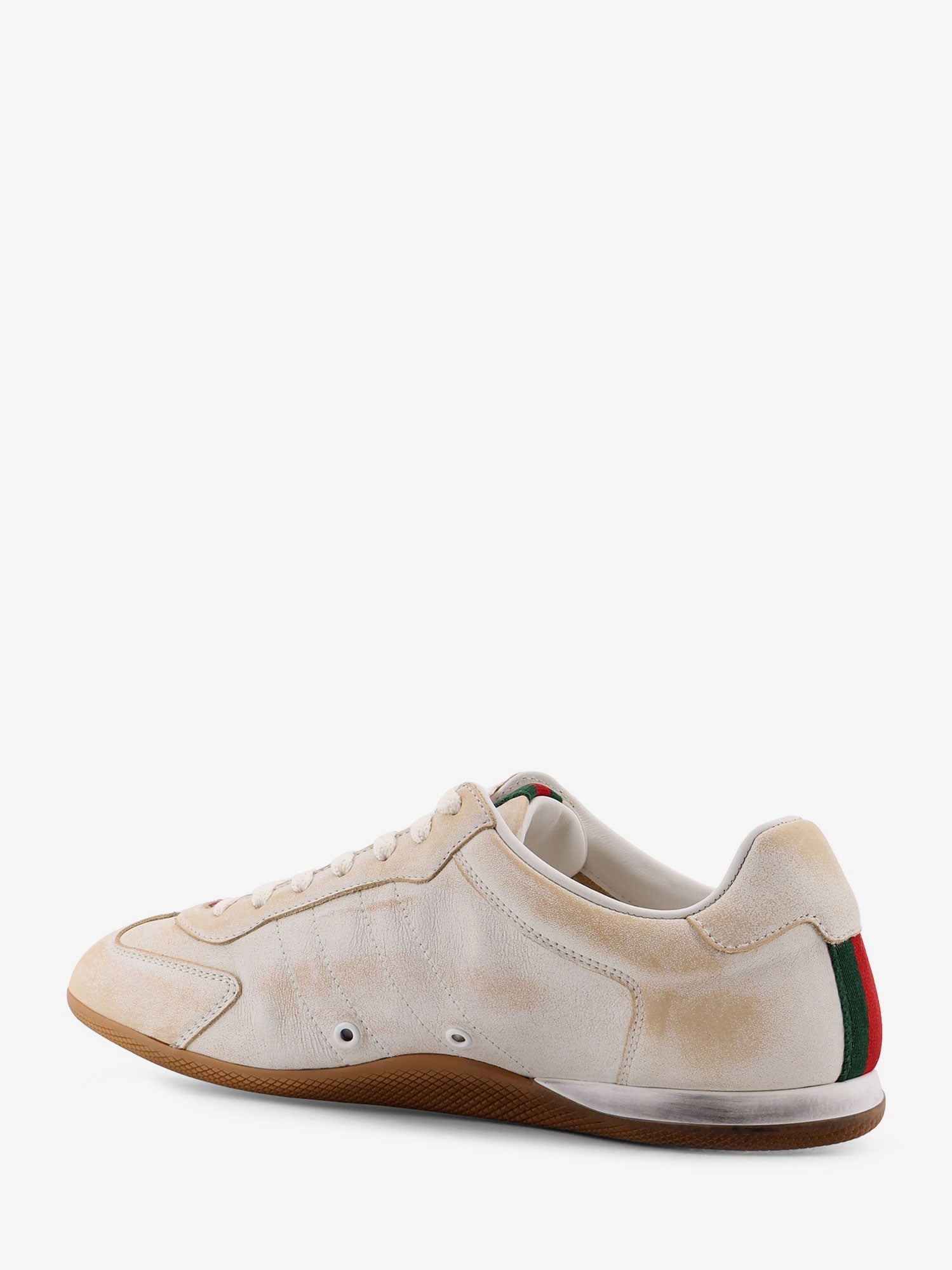 Gucci Gucci Shift Faded Leather Sneakers