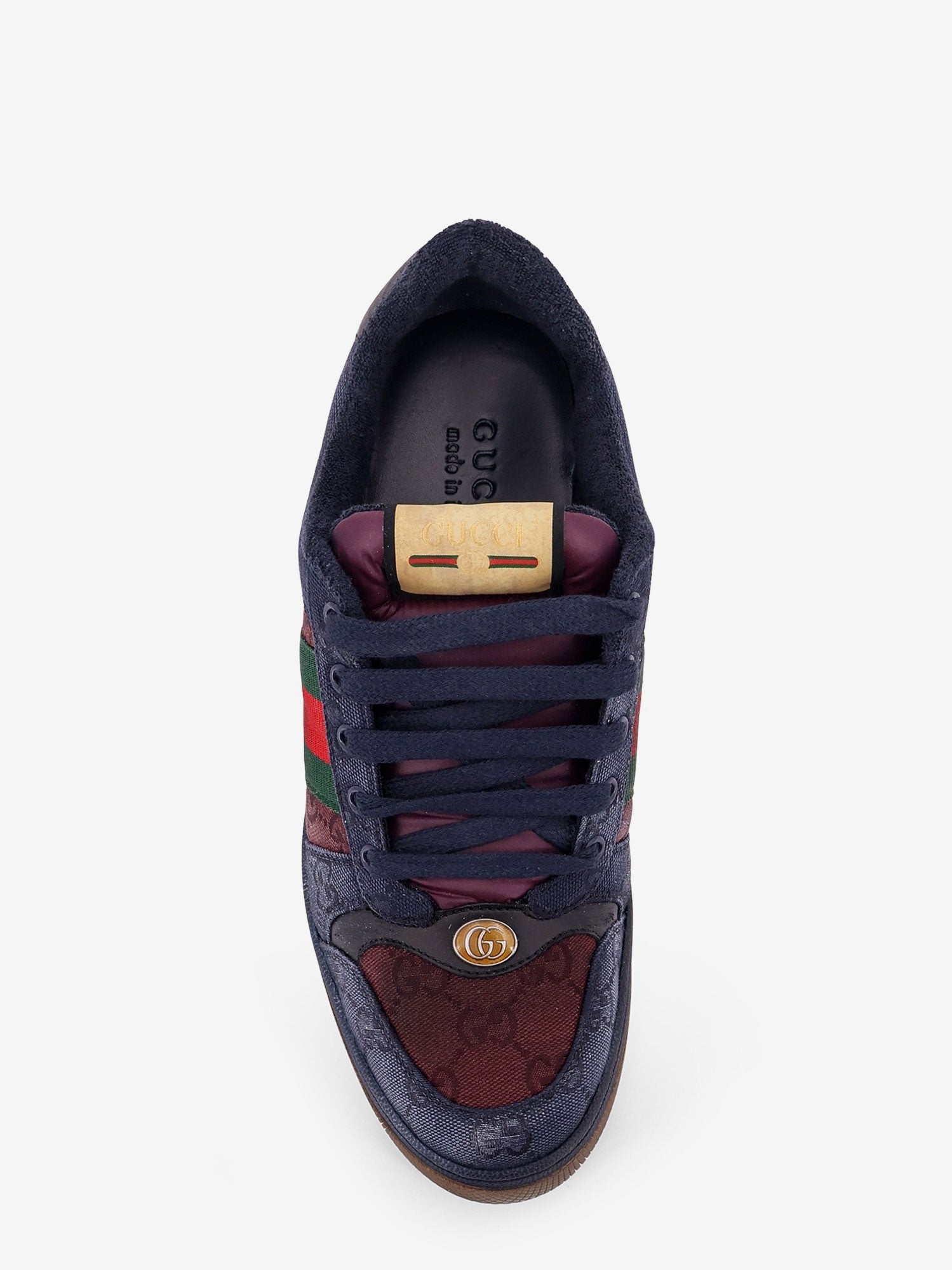 Gucci Gg Bicolor Fabric Sneakers