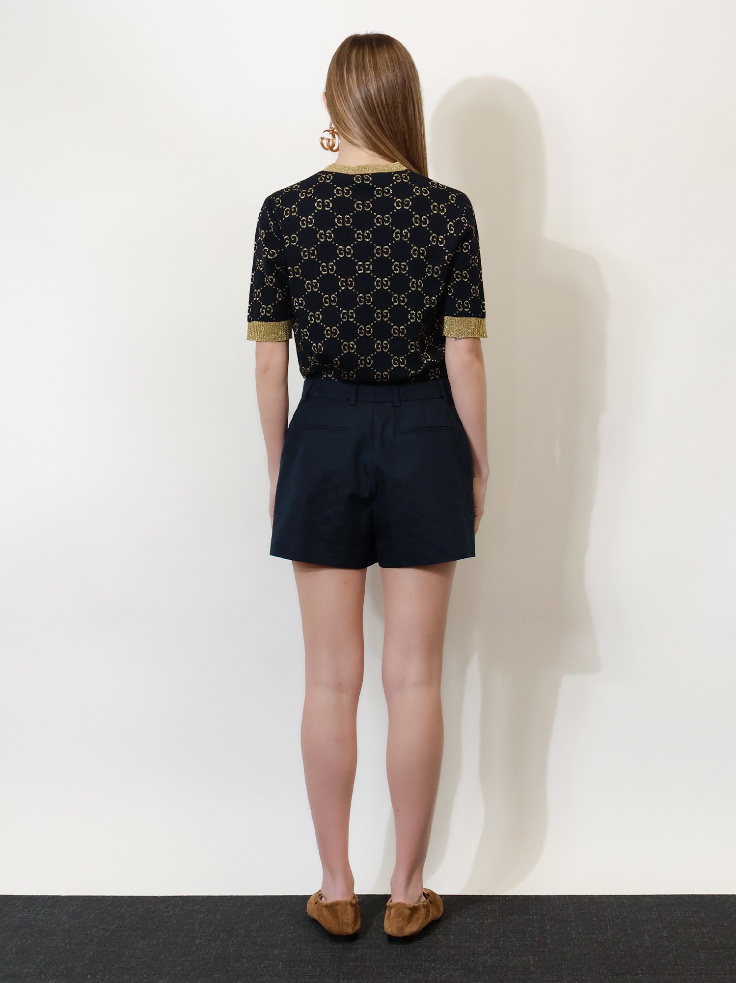 Gucci Gg Cotton Blend Shorts