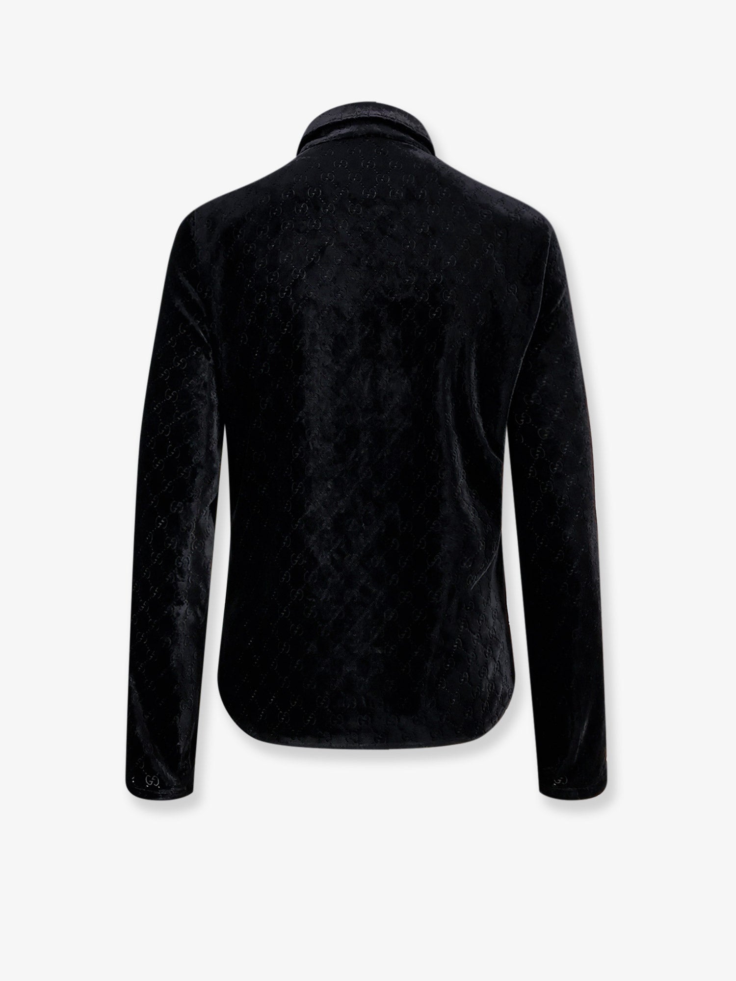 Gucci Stretch Gg Dévoré Velvet Shirt