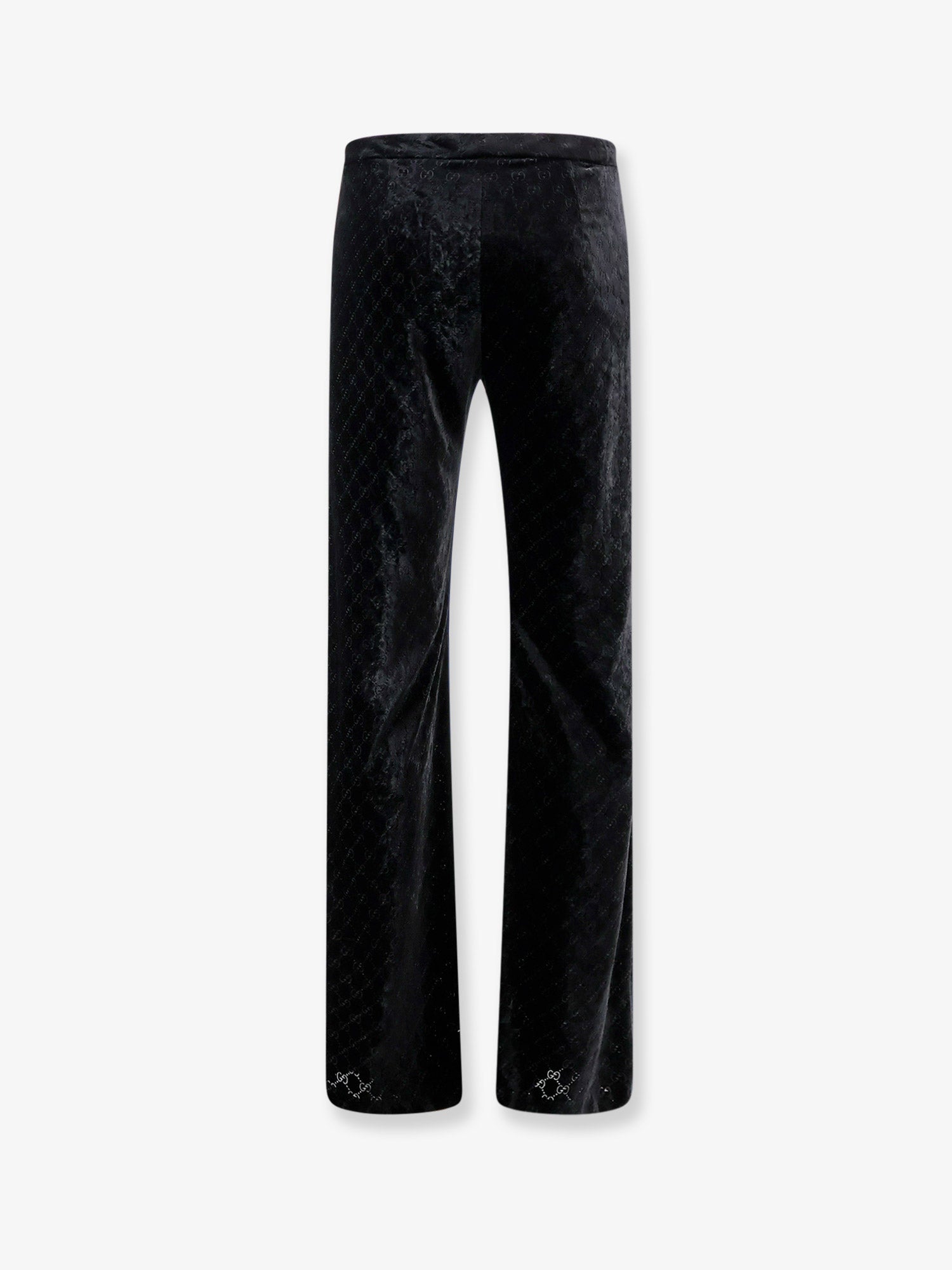 Gucci Gg Stretch Devoré Velvet Trousers