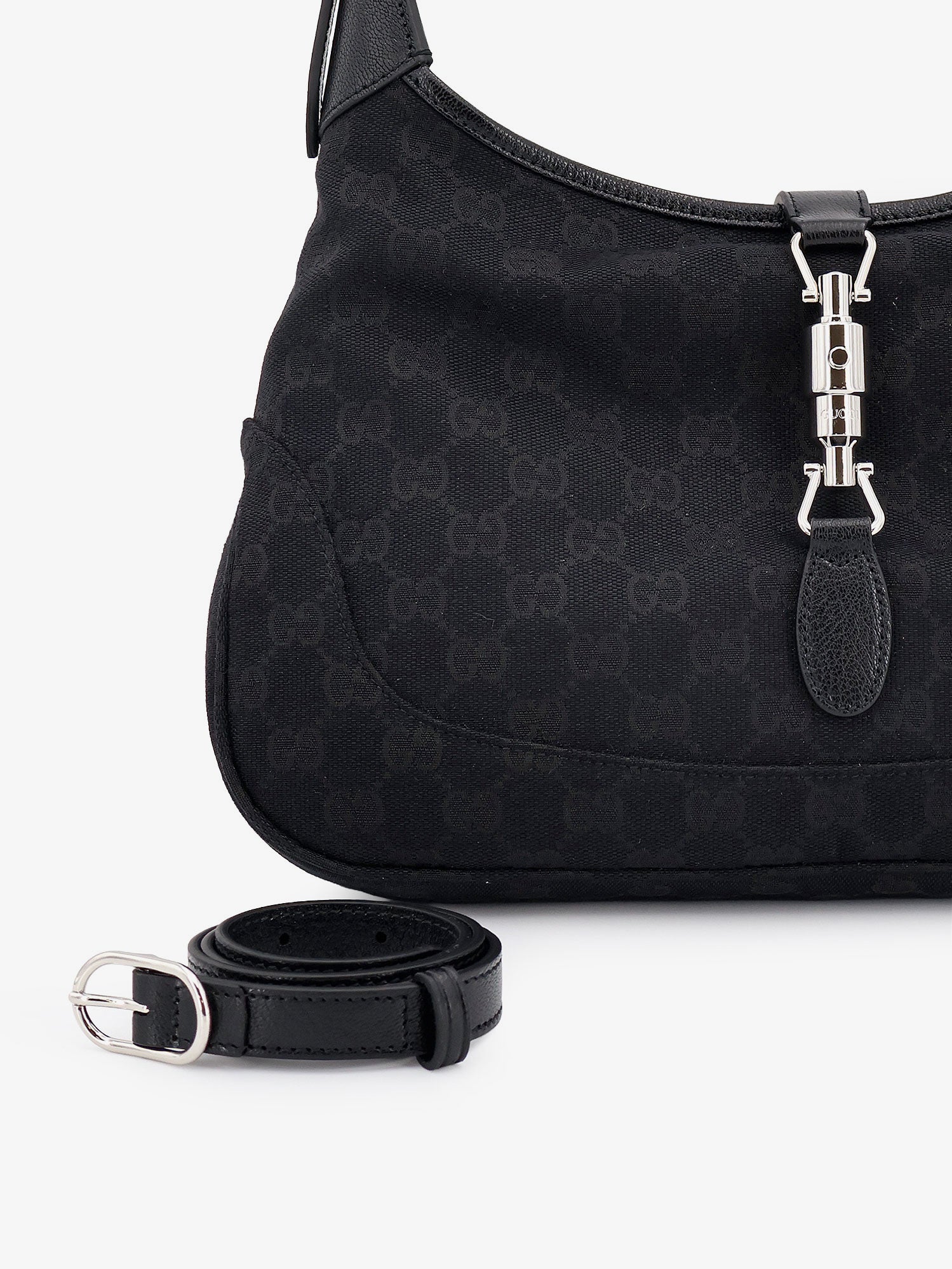 Gucci Jackie 1961 Gg Fabric Shoulder Bag