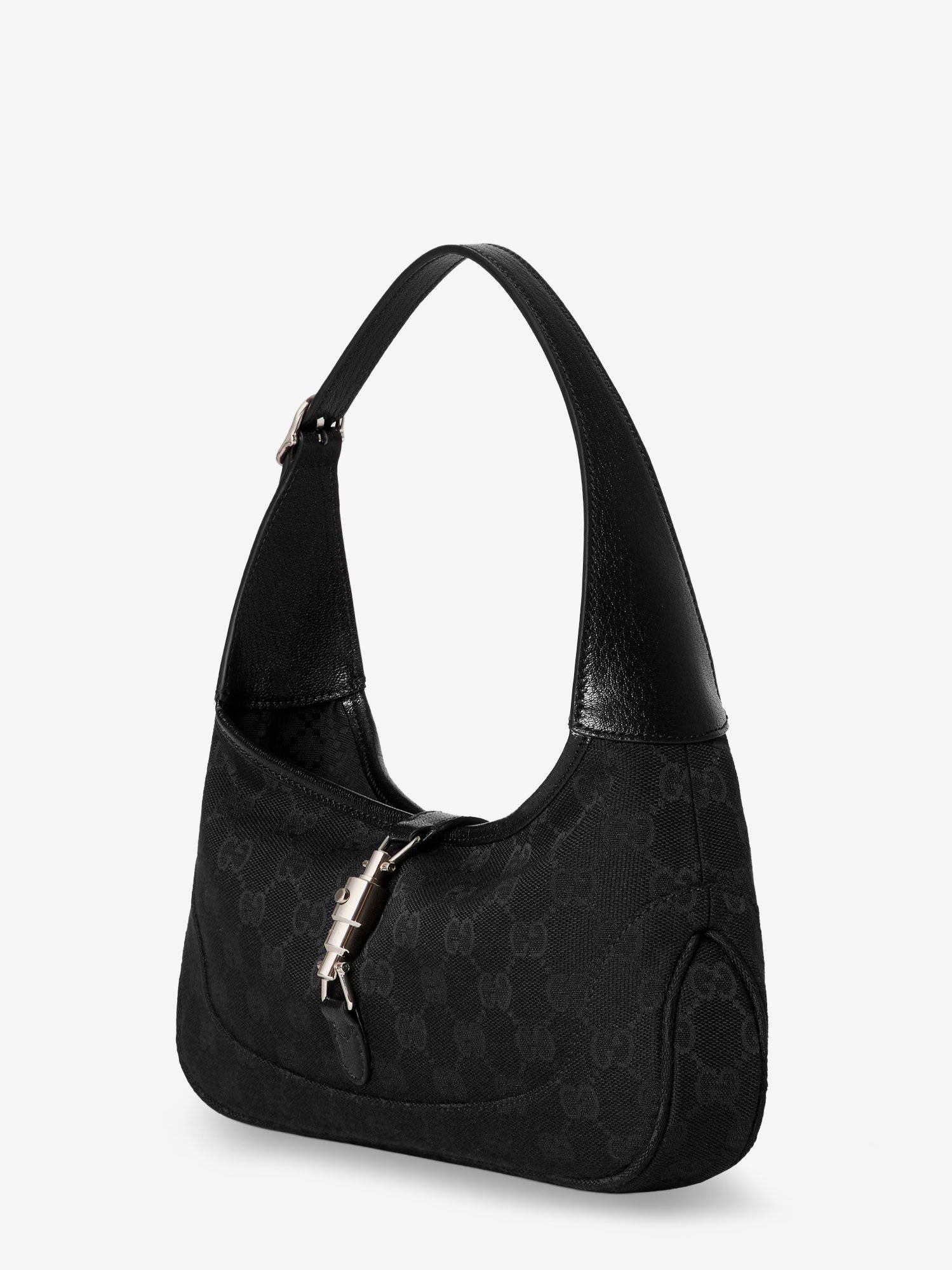 Gucci Jackie Slim Gg Canvas Shoulder Bag