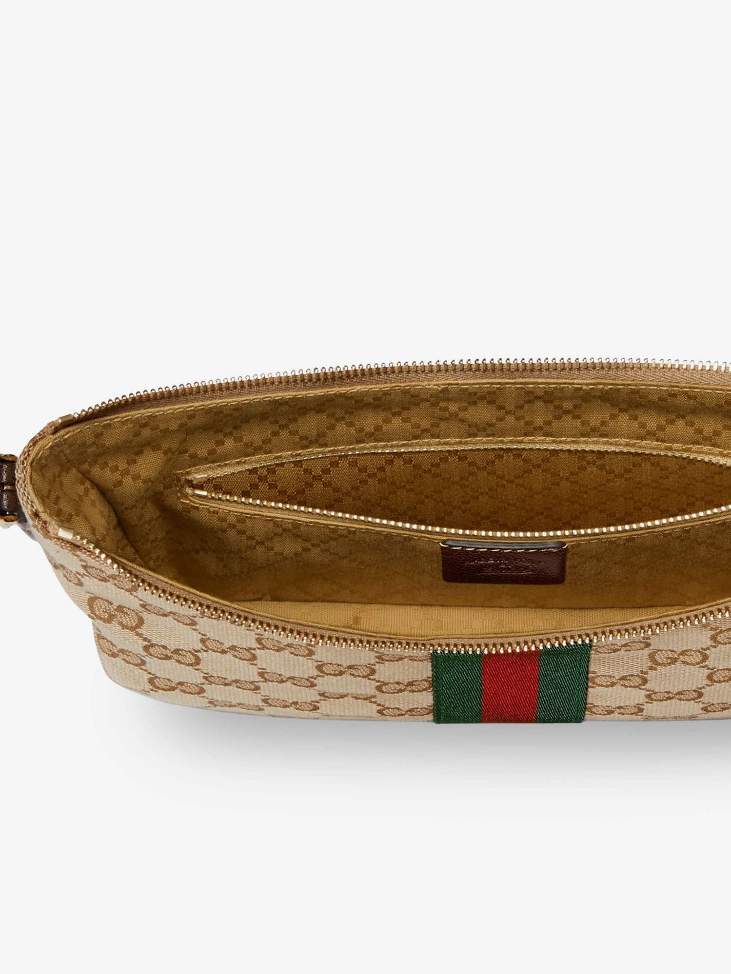 Gucci Lunetta Gg Canvas Crossbody Bag