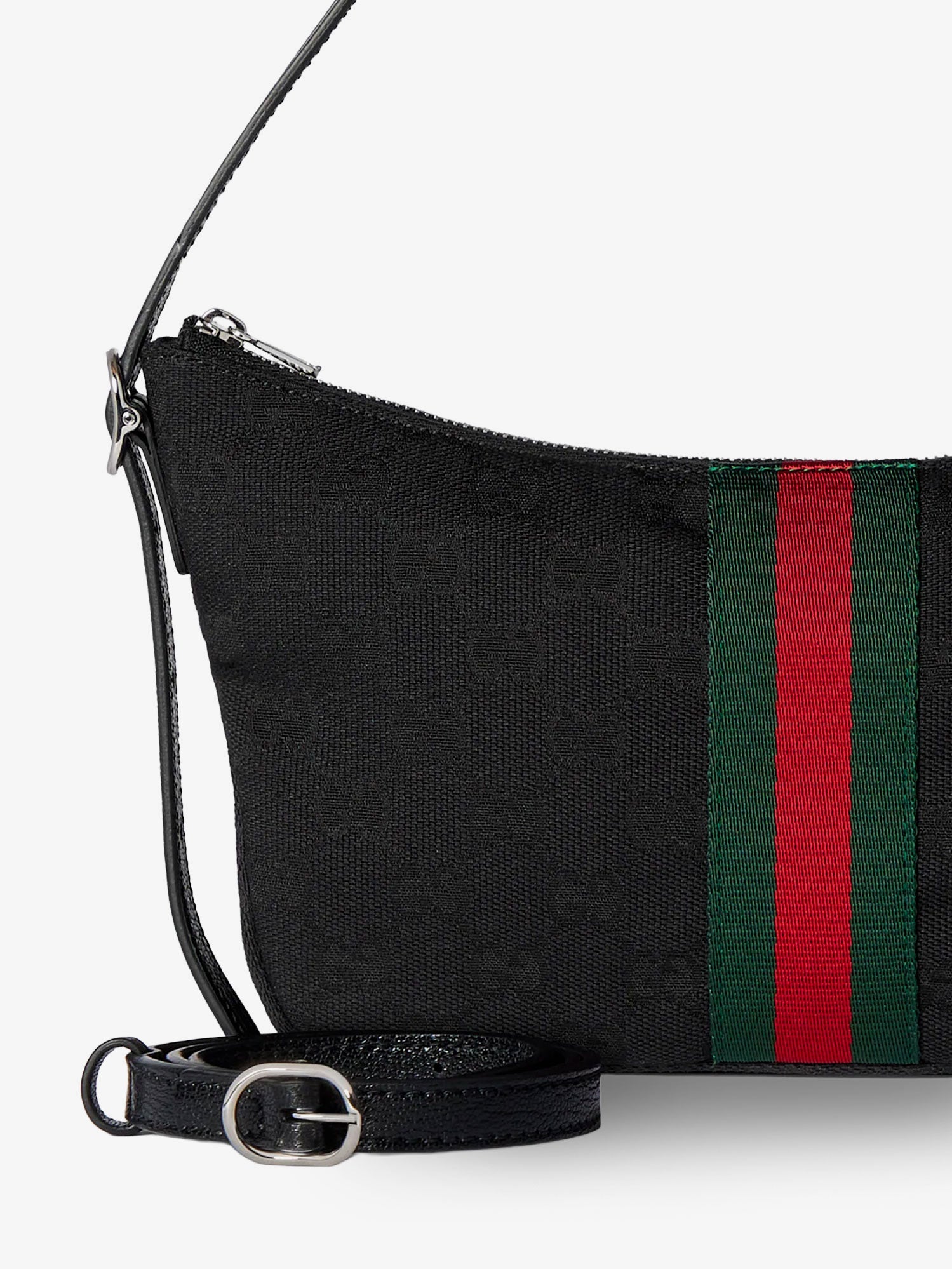 Gucci Lunetta Gg Fabric Crossbody Bag