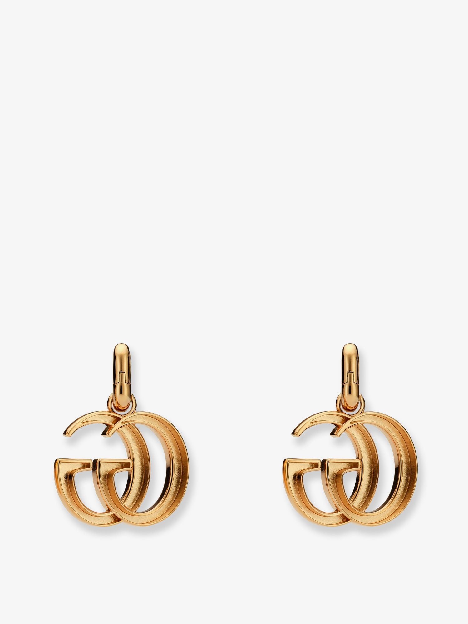 Gucci Gg Gold Metal Earrings