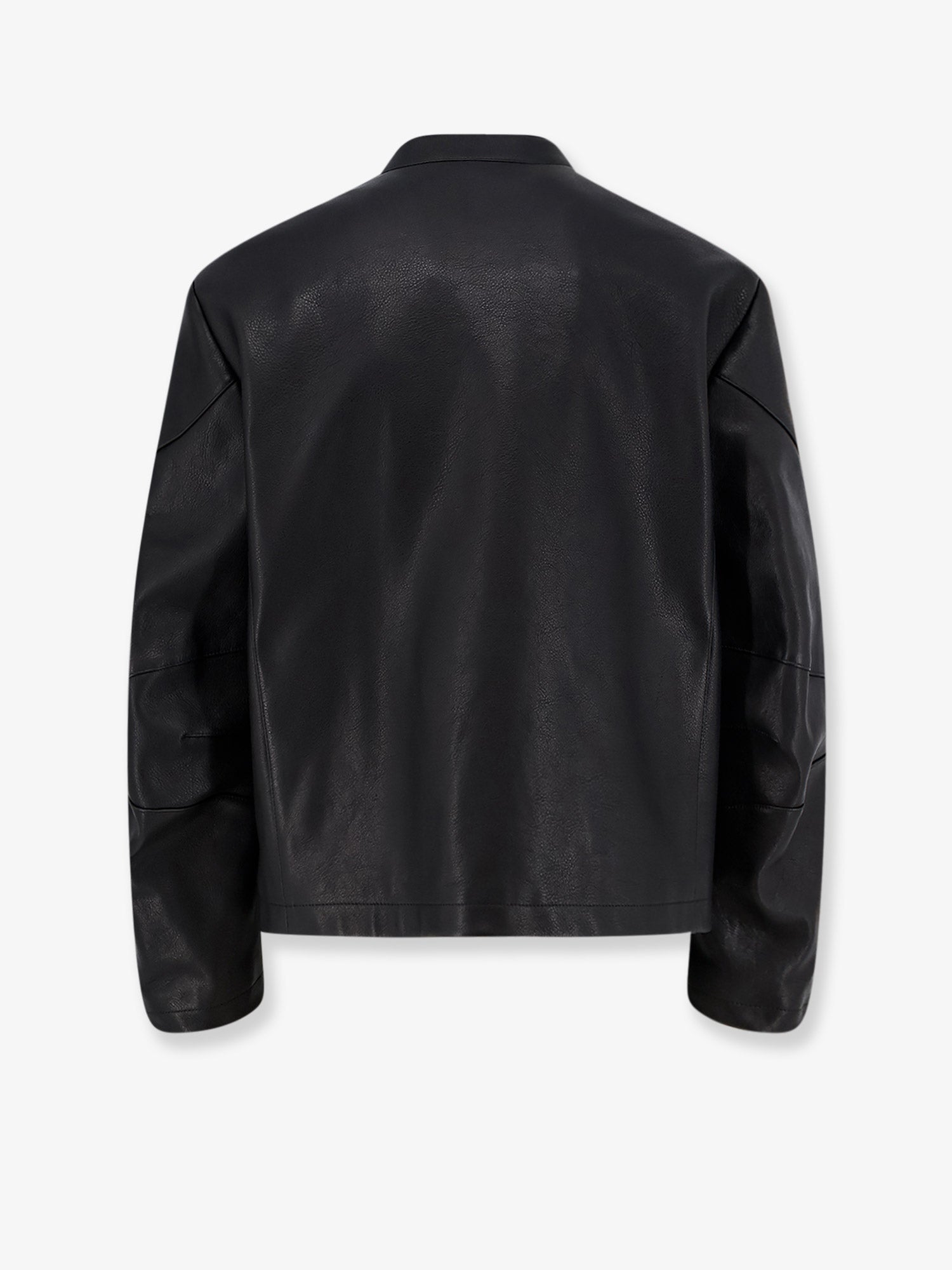 Gucci Leather Jacket With Horsebit