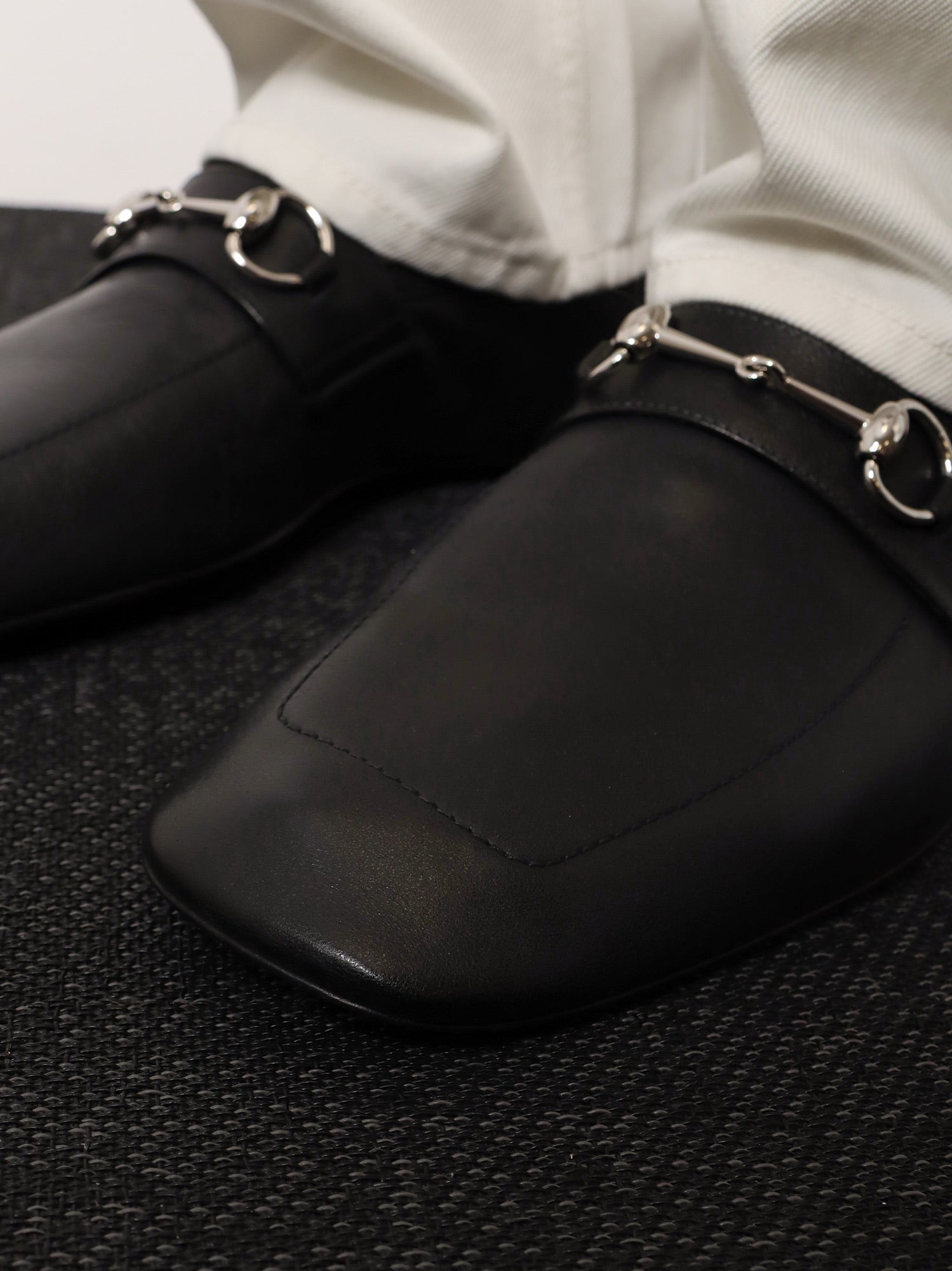 Gucci Leather Ragazzo Loafers