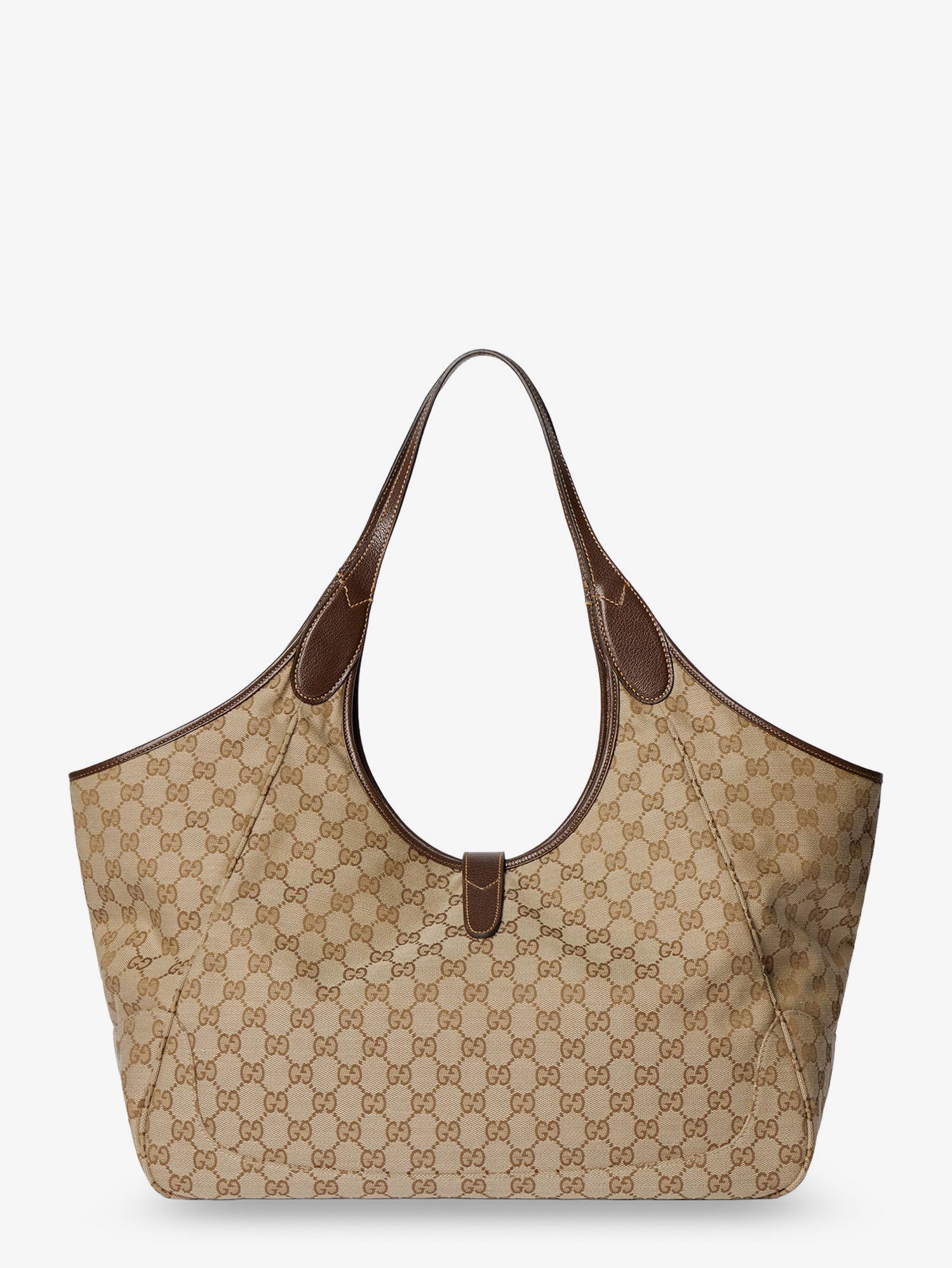 Gucci Mercato Gg Fabric Shopping Bag