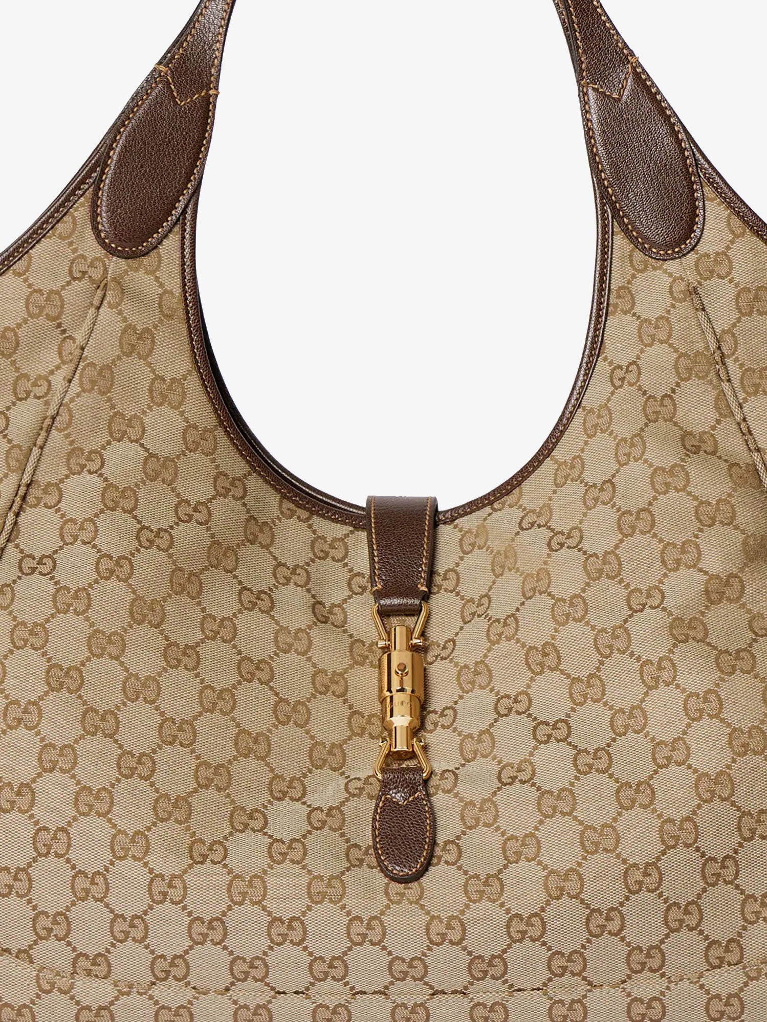Gucci Mercato Gg Fabric Shopping Bag
