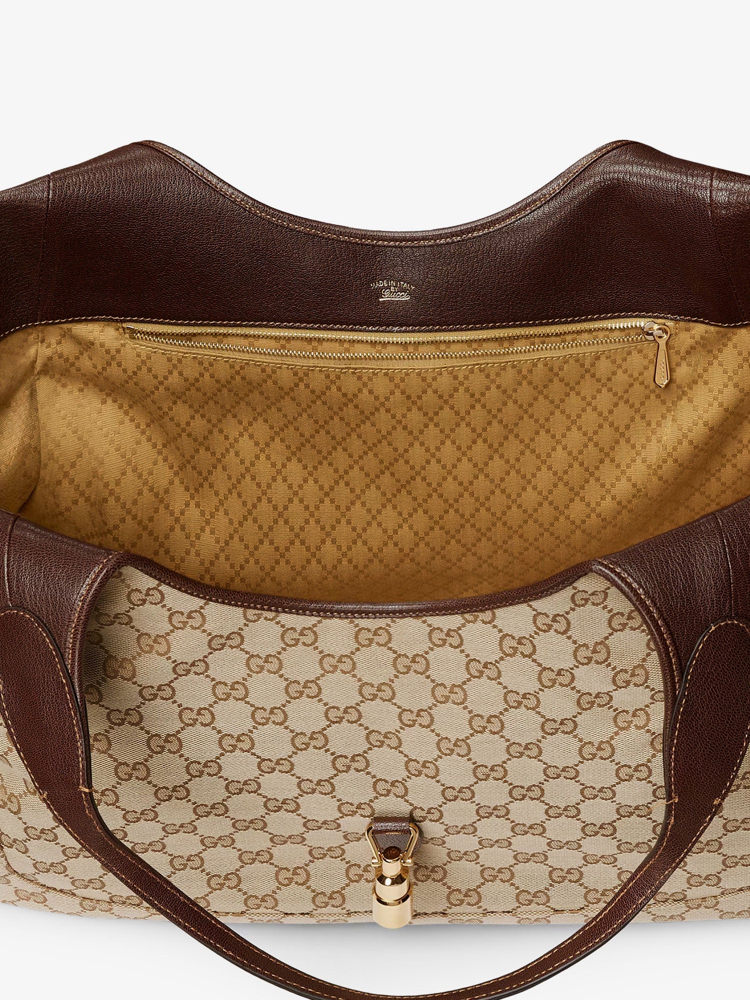 Gucci Mercato Gg Fabric Shopping Bag