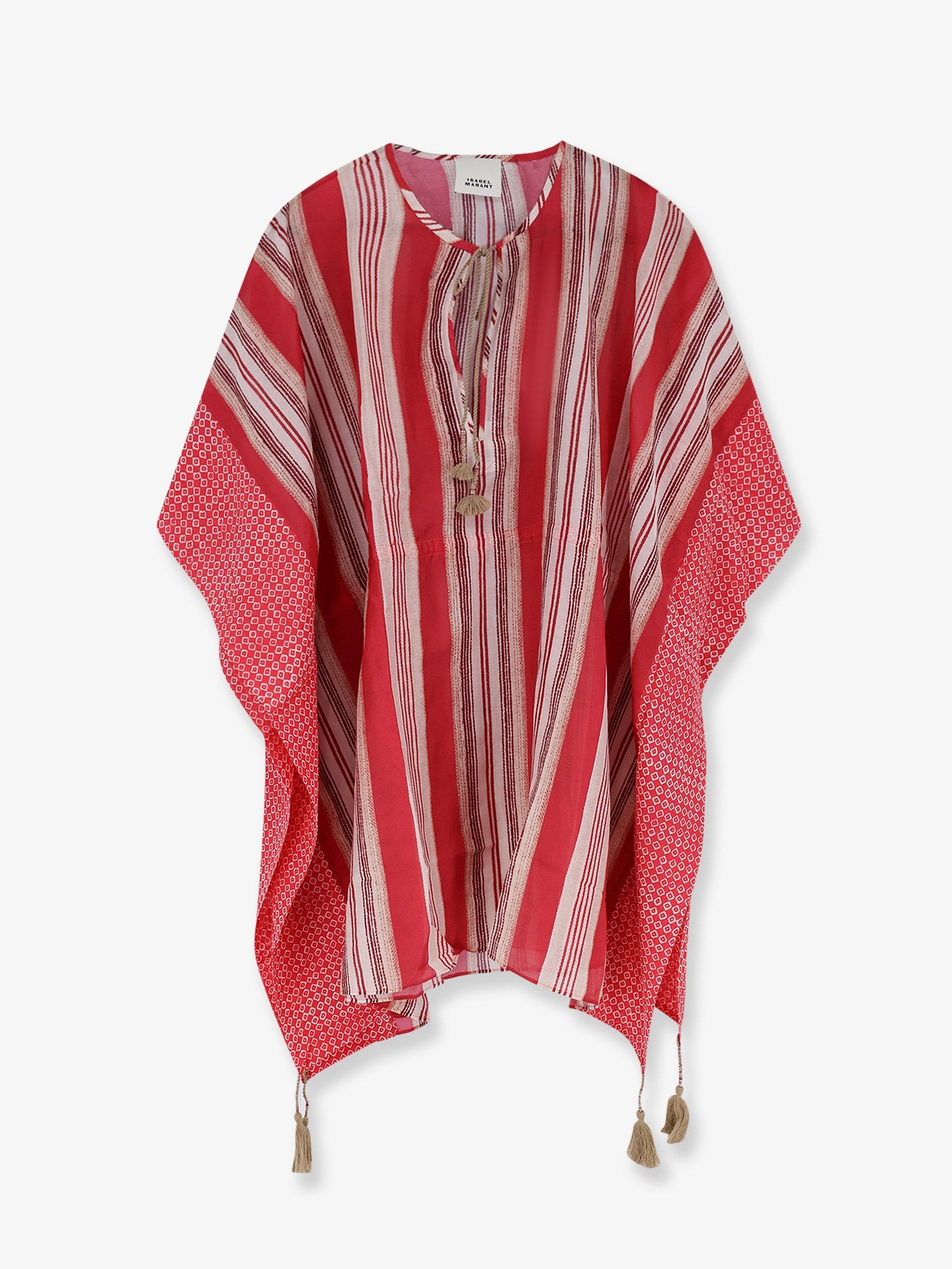 Isabel Marant Loreliz Cotton And Silk Beach Robe Dress