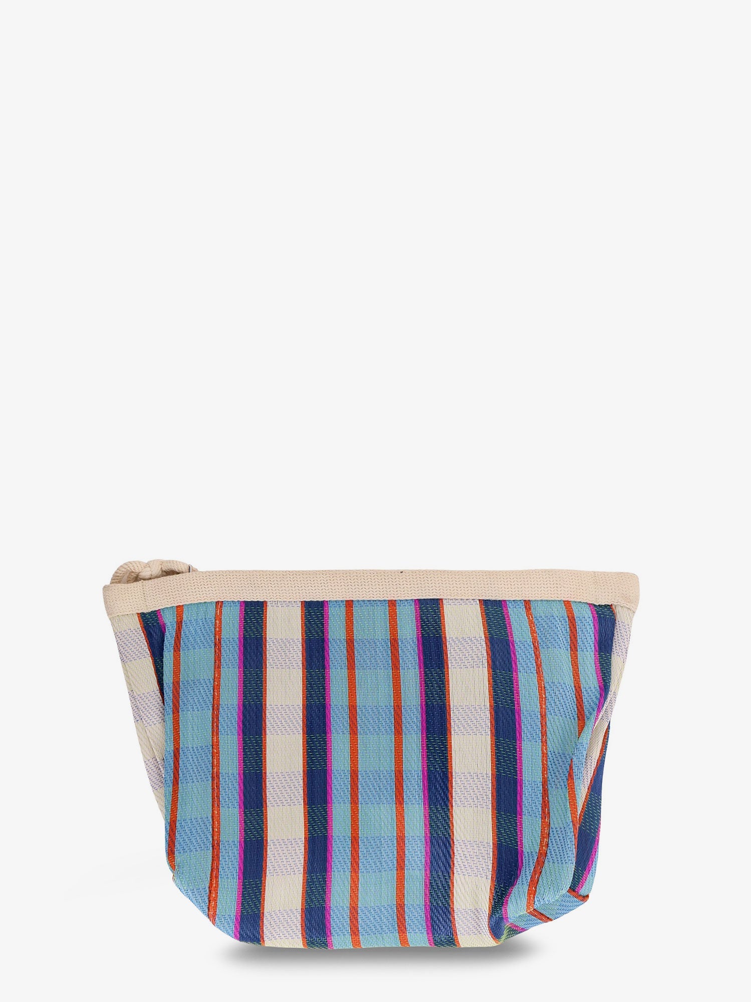 Isabel Marant Powden Nylon Clutch With Striped Pattern