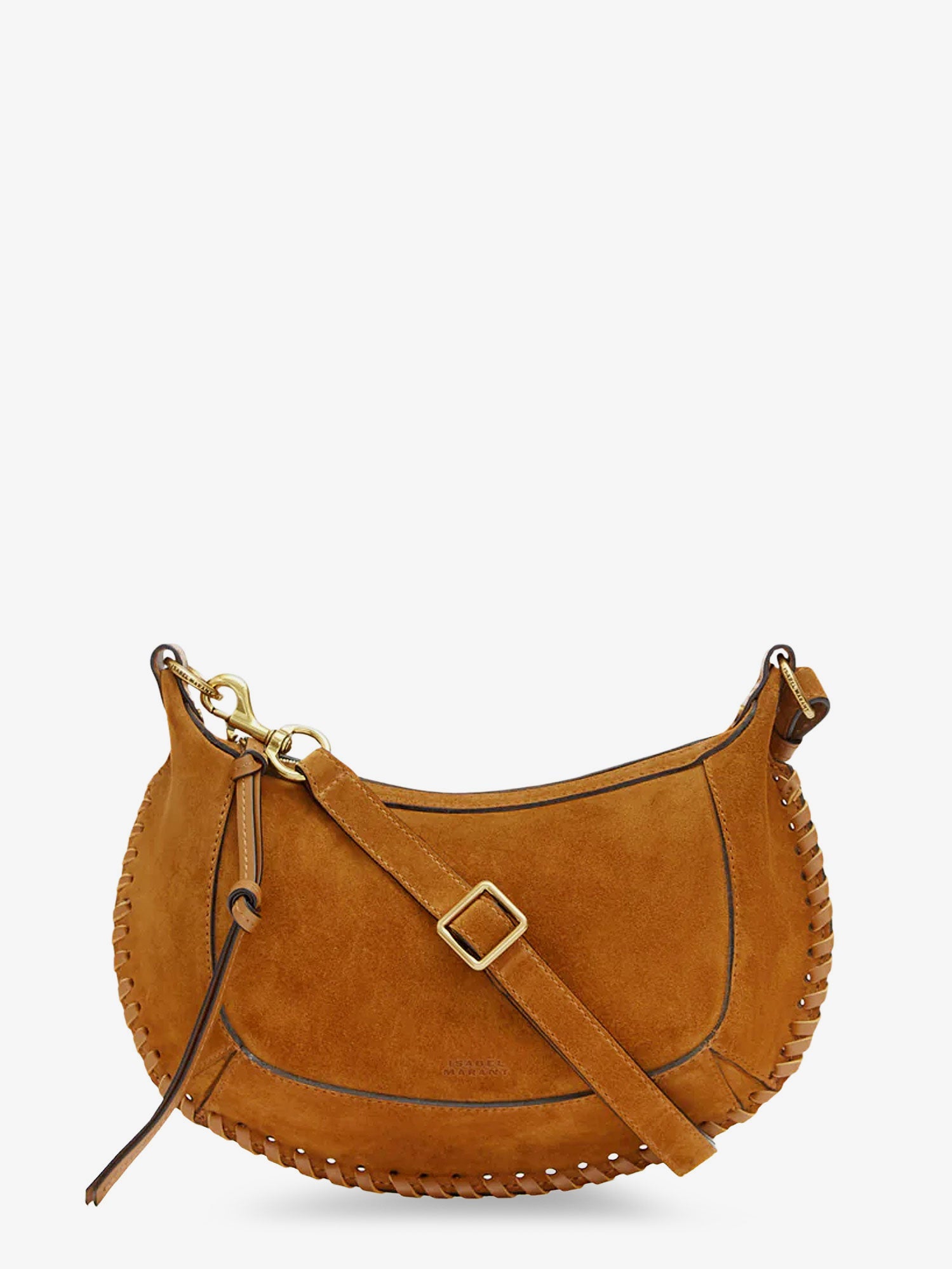 Isabel Marant Oskan Moon Suede Crossbody Bag
