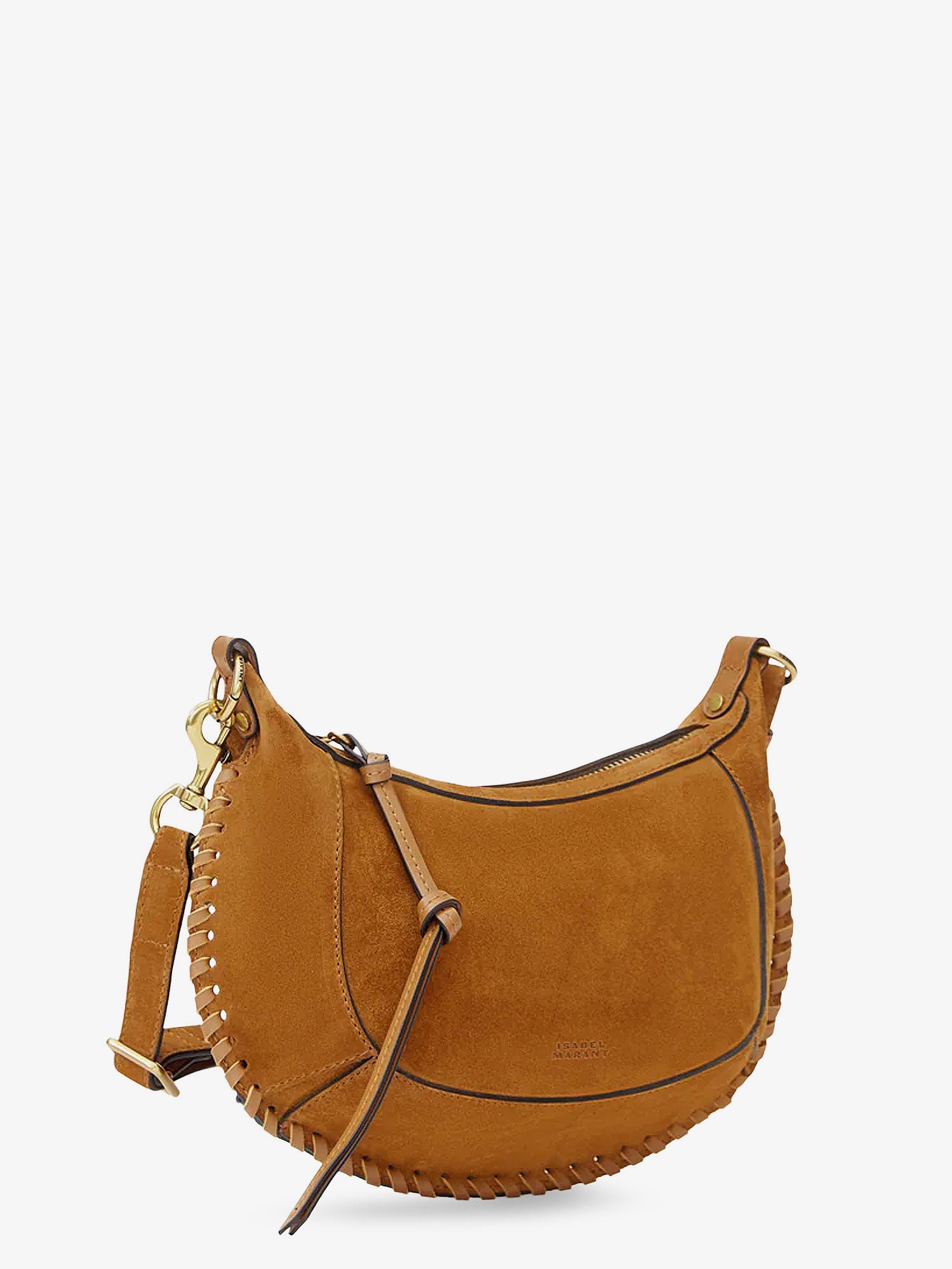 Isabel Marant Oskan Moon Suede Crossbody Bag