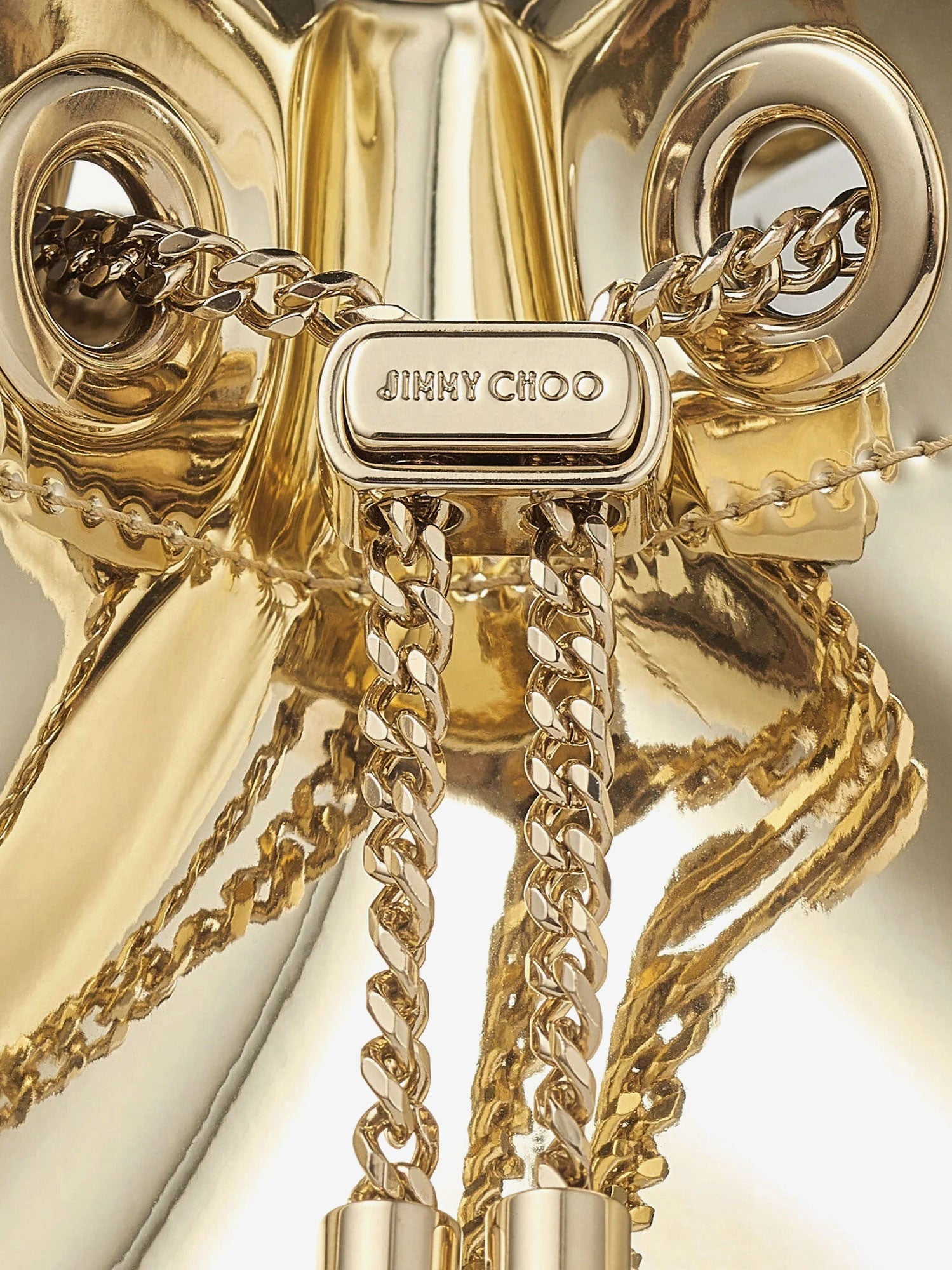 Jimmy Choo Bon Bon Shiny Leather Crossbody Bag