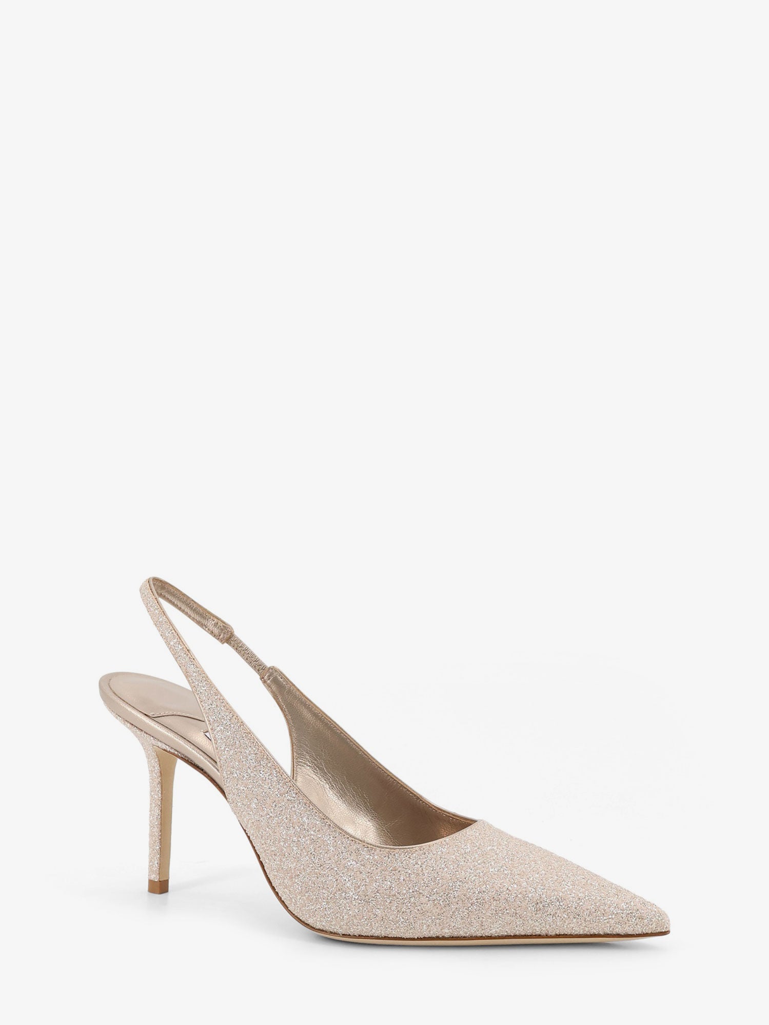 Jimmy Choo Love Décolleté With All-over Glitter Effect