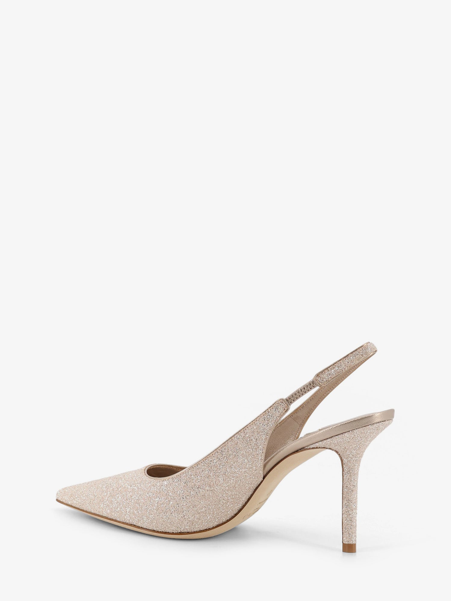 Jimmy Choo Love Décolleté With All-over Glitter Effect