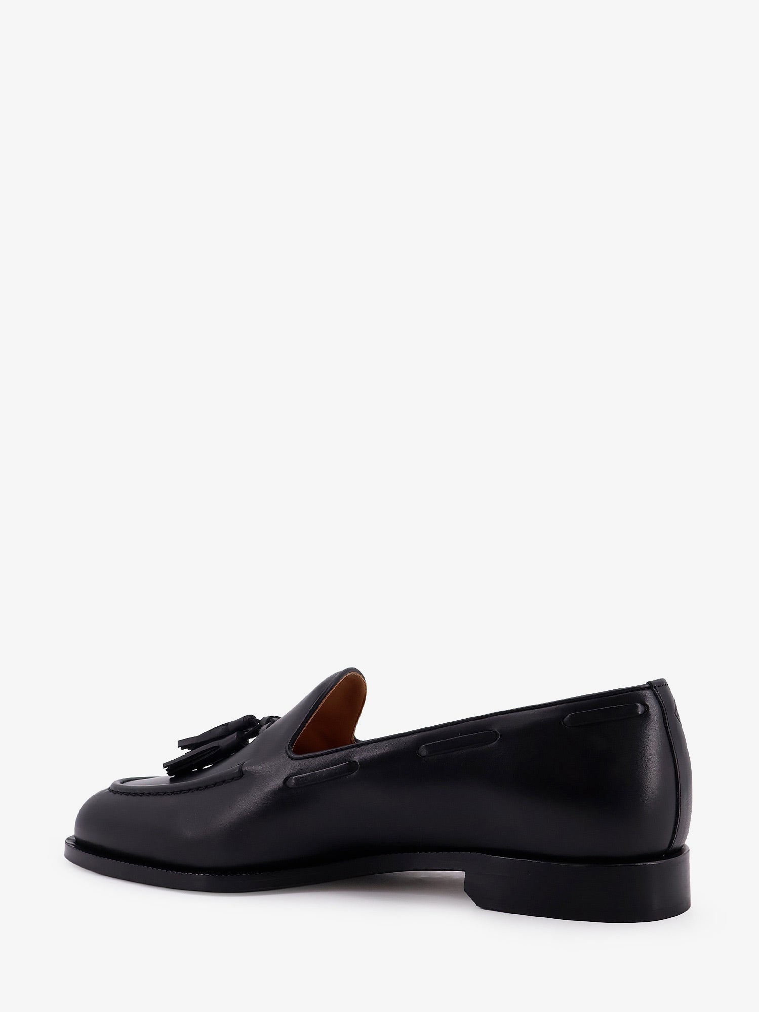 Loro Piana Serge Tassel Leather Loafers