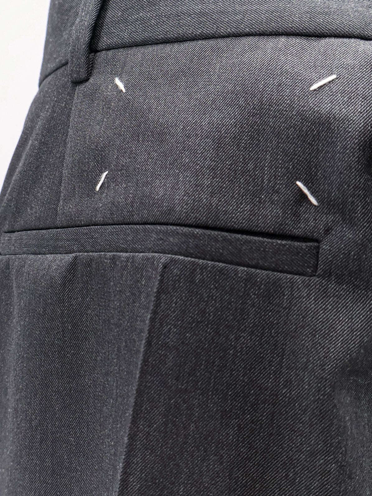 Maison Margiela Virgin Wool Maxi Skirt