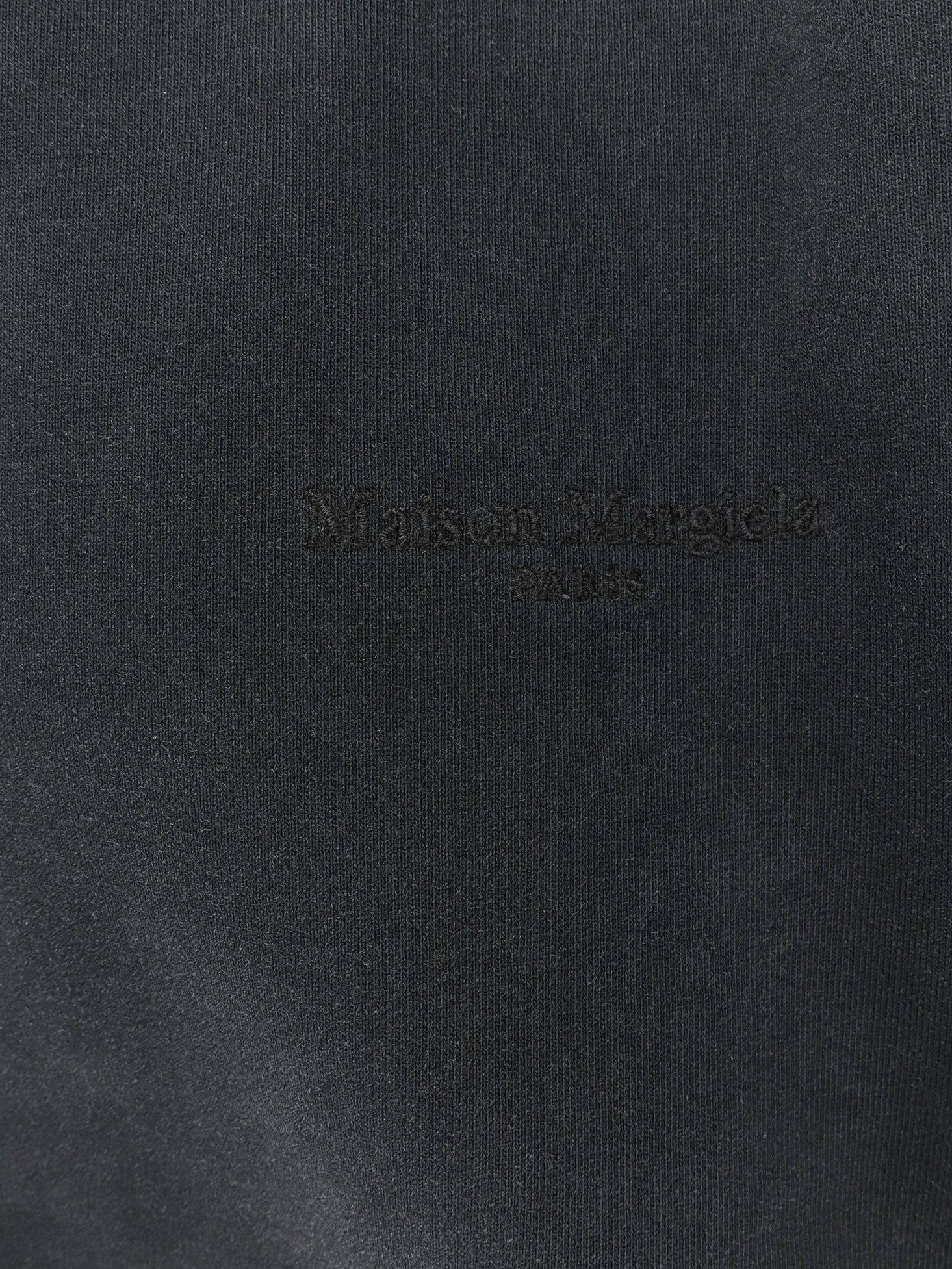 Maison Margiela Cotton Sweatshirt With Front Embroidered Logo