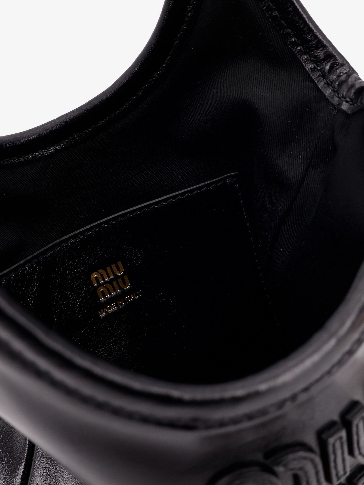 Miu Miu Leather Crossbody Bag