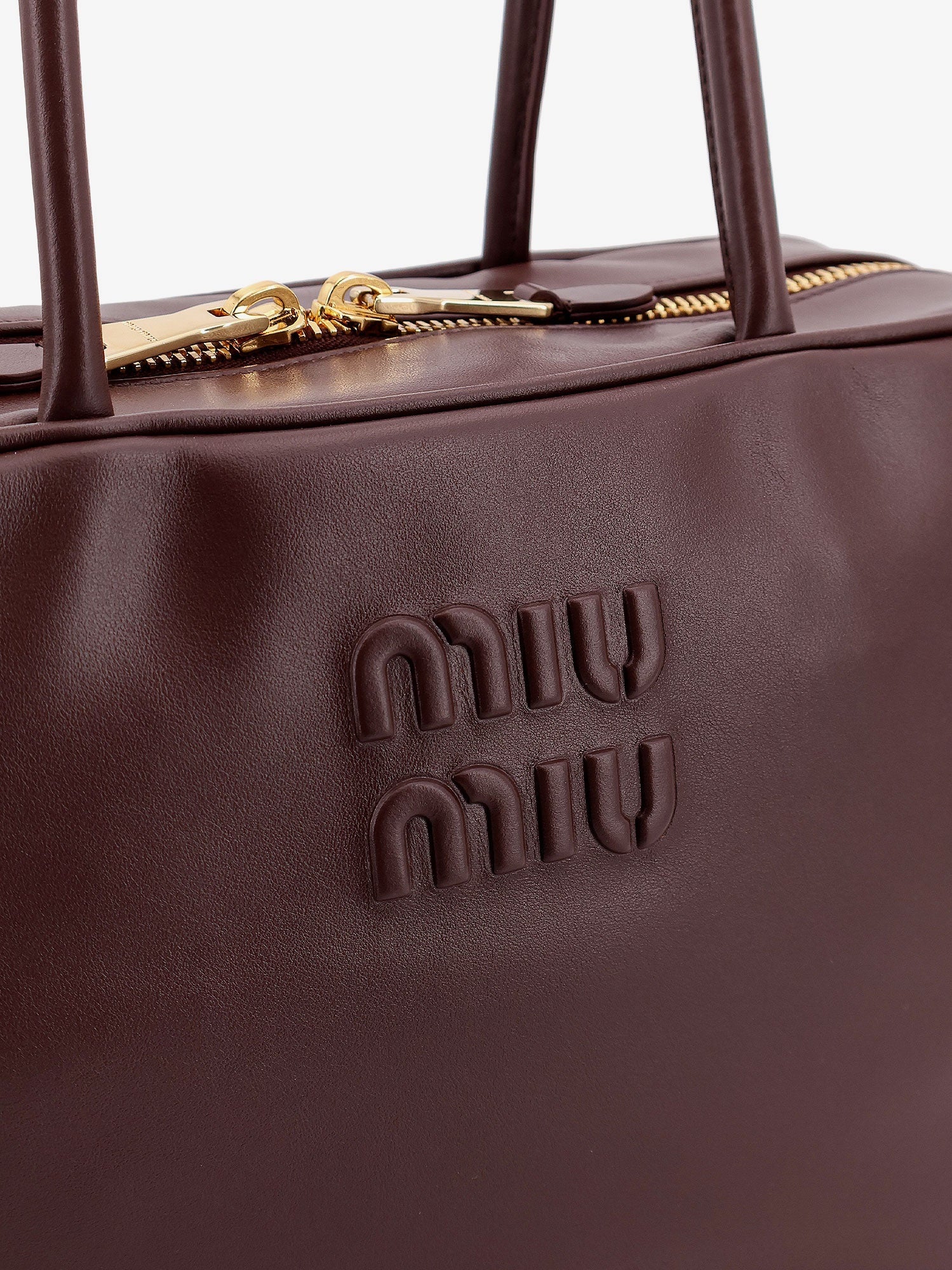 Miu Miu Beau Leather Handbag