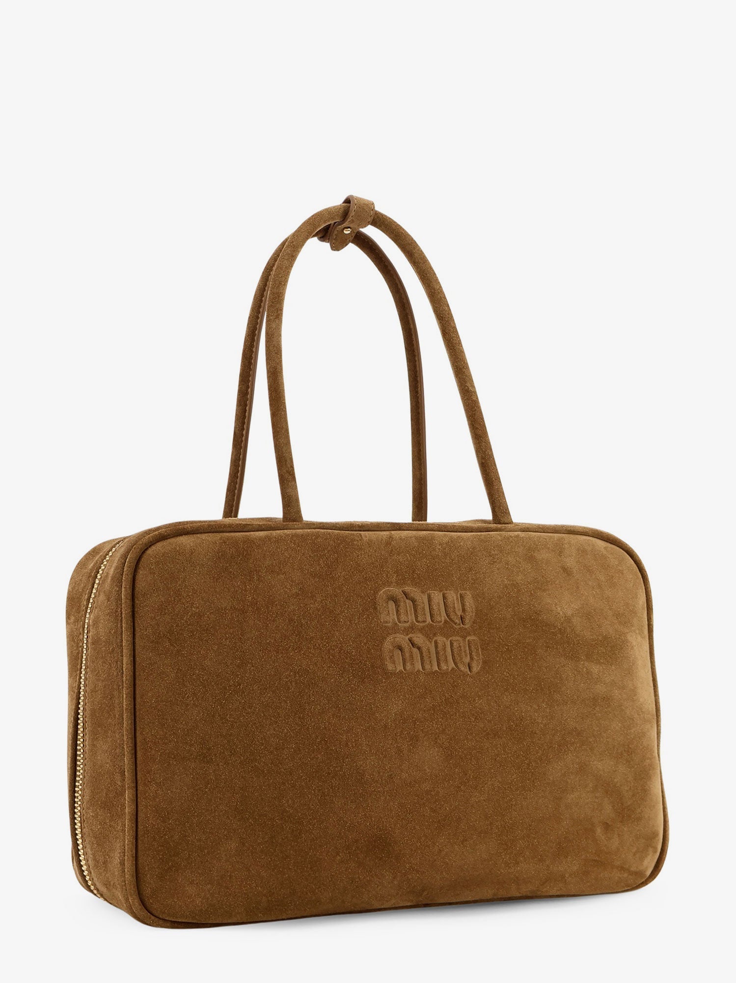 Miu Miu Beau Suede Handbag