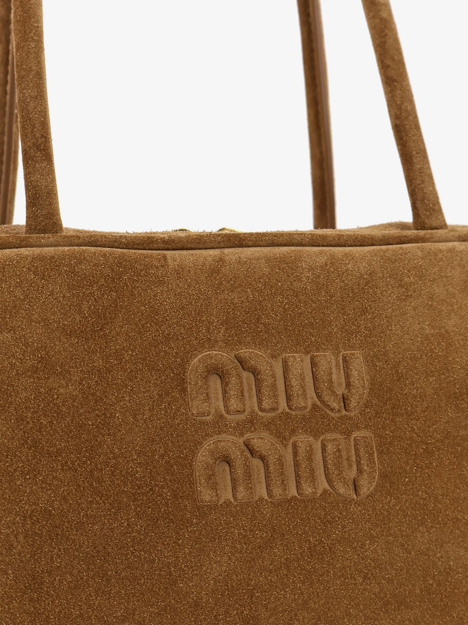 Miu Miu Beau Suede Handbag